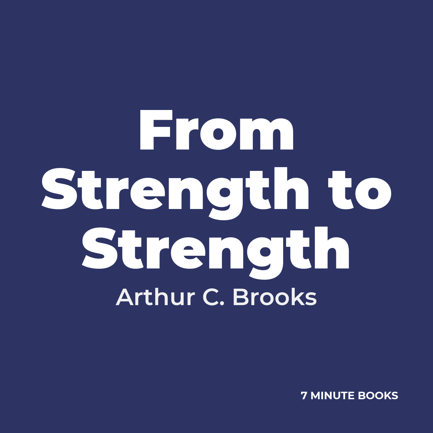 From Strength to Strength cover
