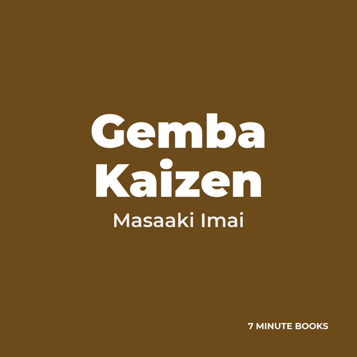 Gemba Kaizen cover