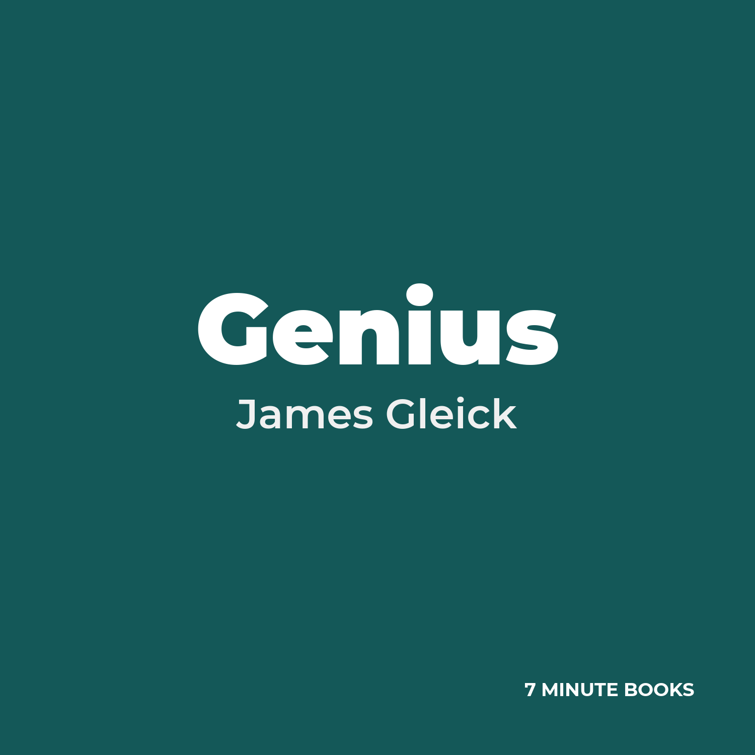Genius — by James Gleick