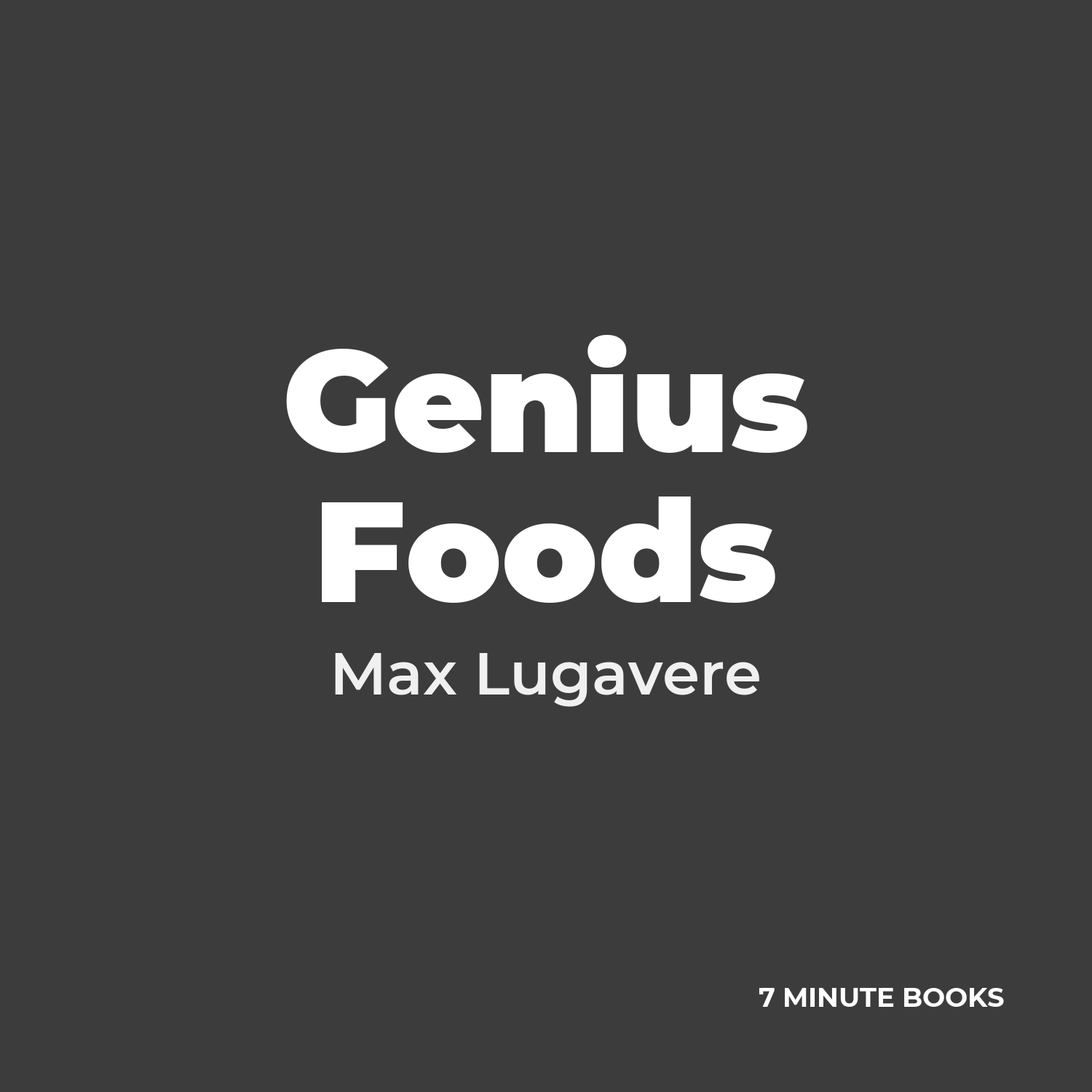 Genius Foods cover