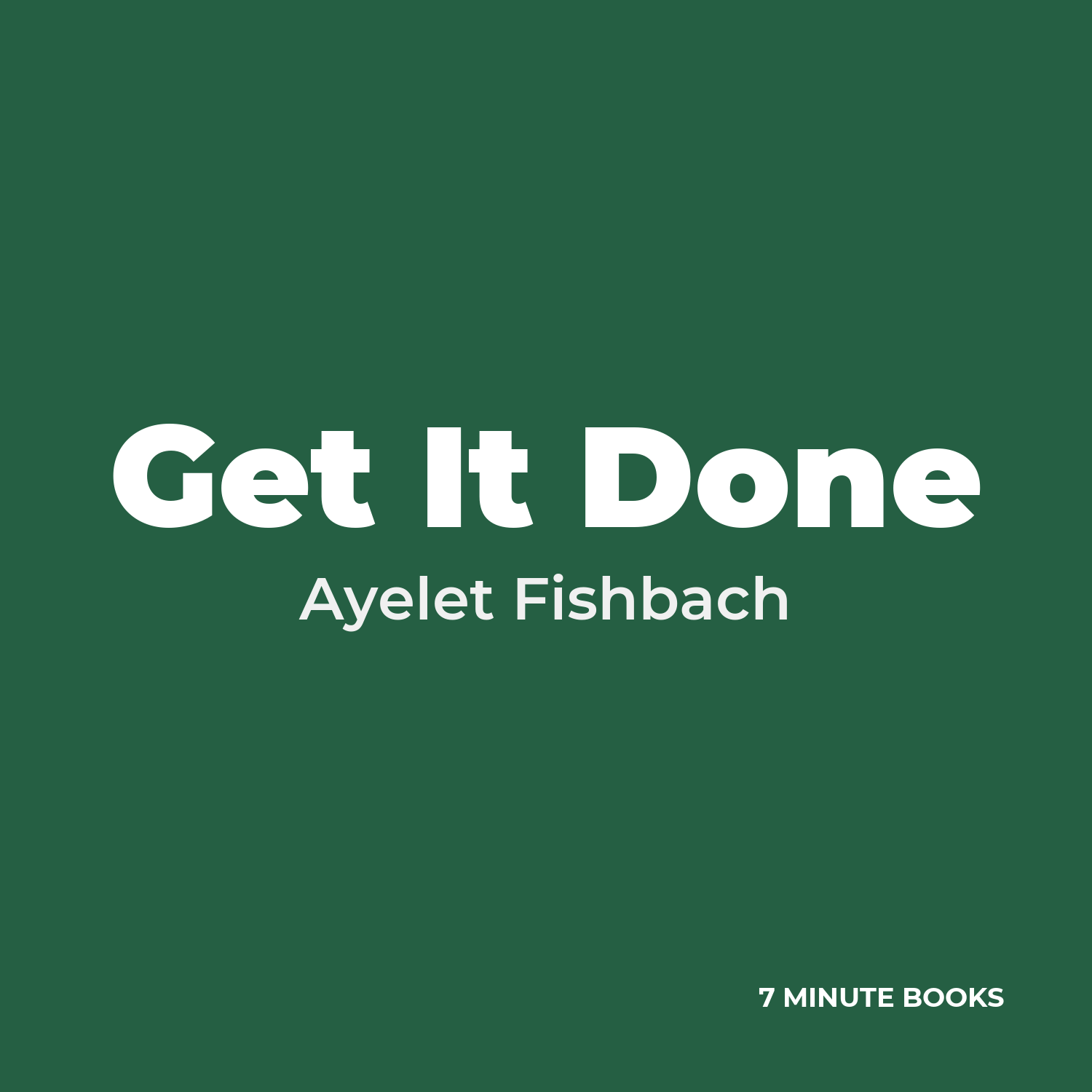 Get It Done cover