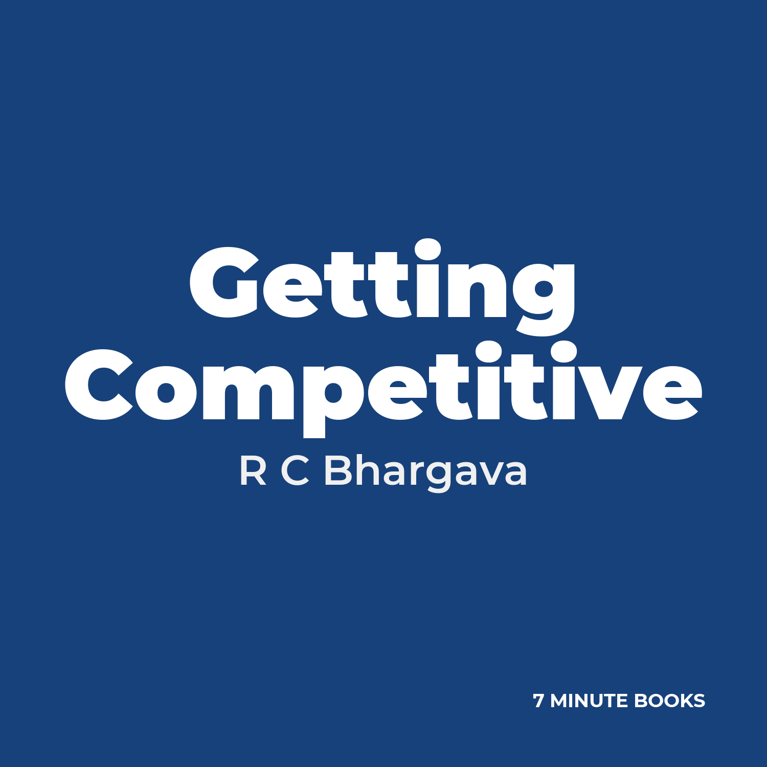 Getting Competitive cover