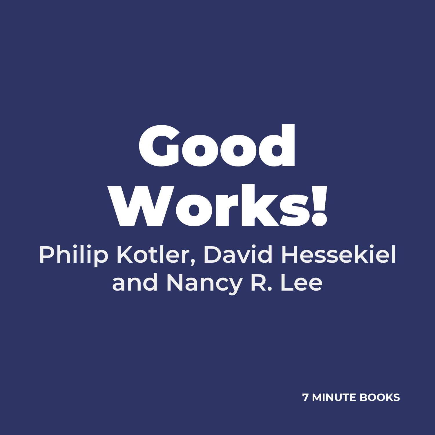 Good Works! cover