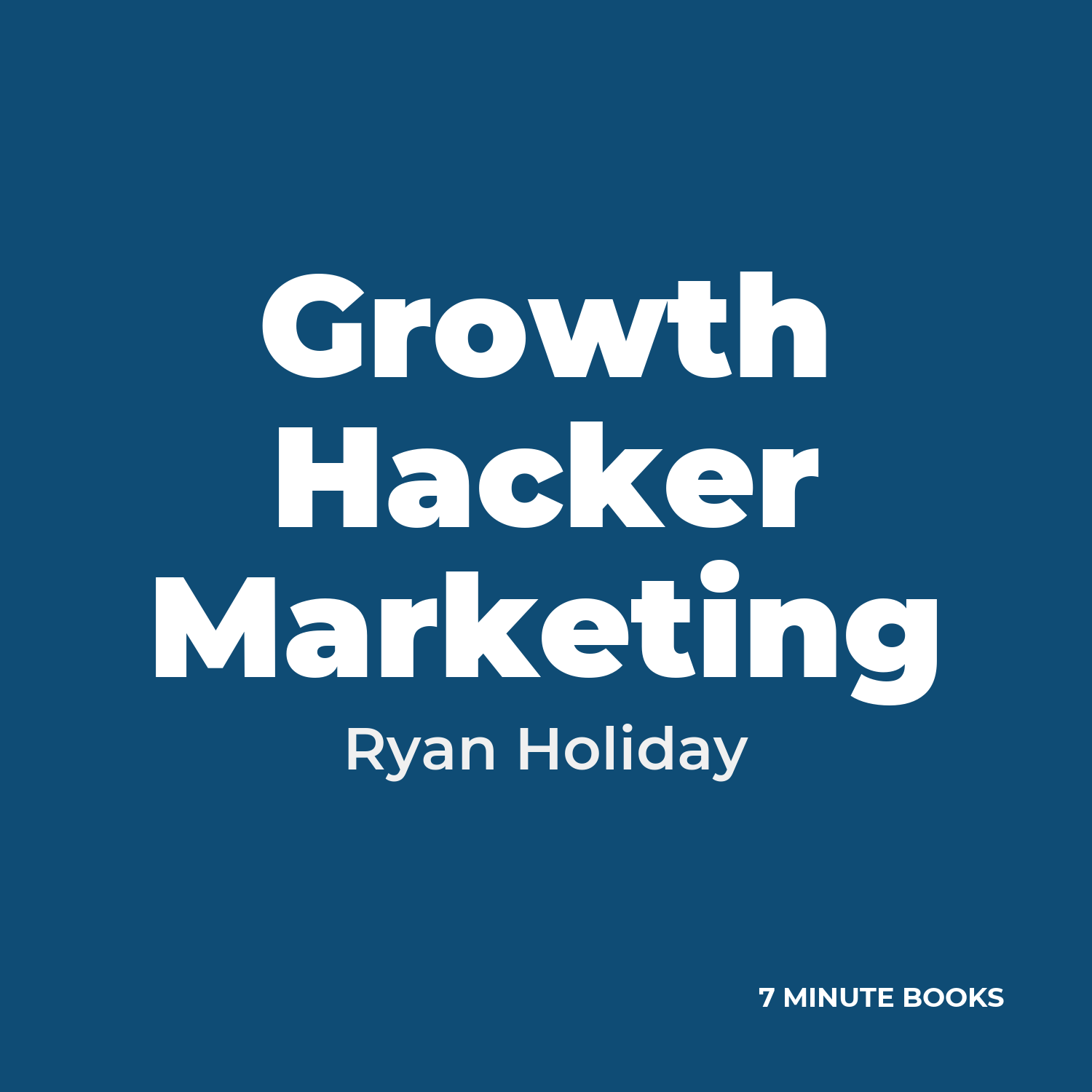 Growth Hacker Marketing cover
