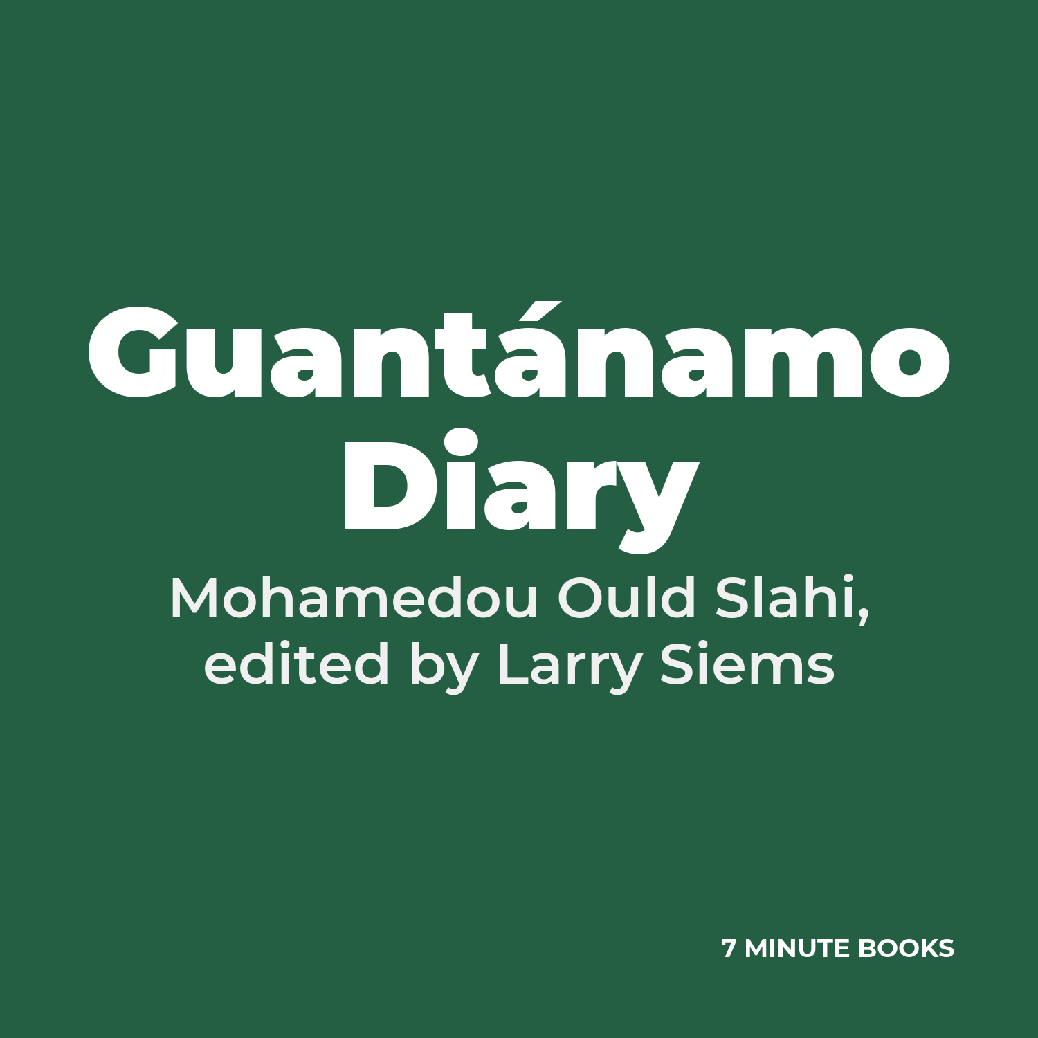 Guantánamo Diary cover