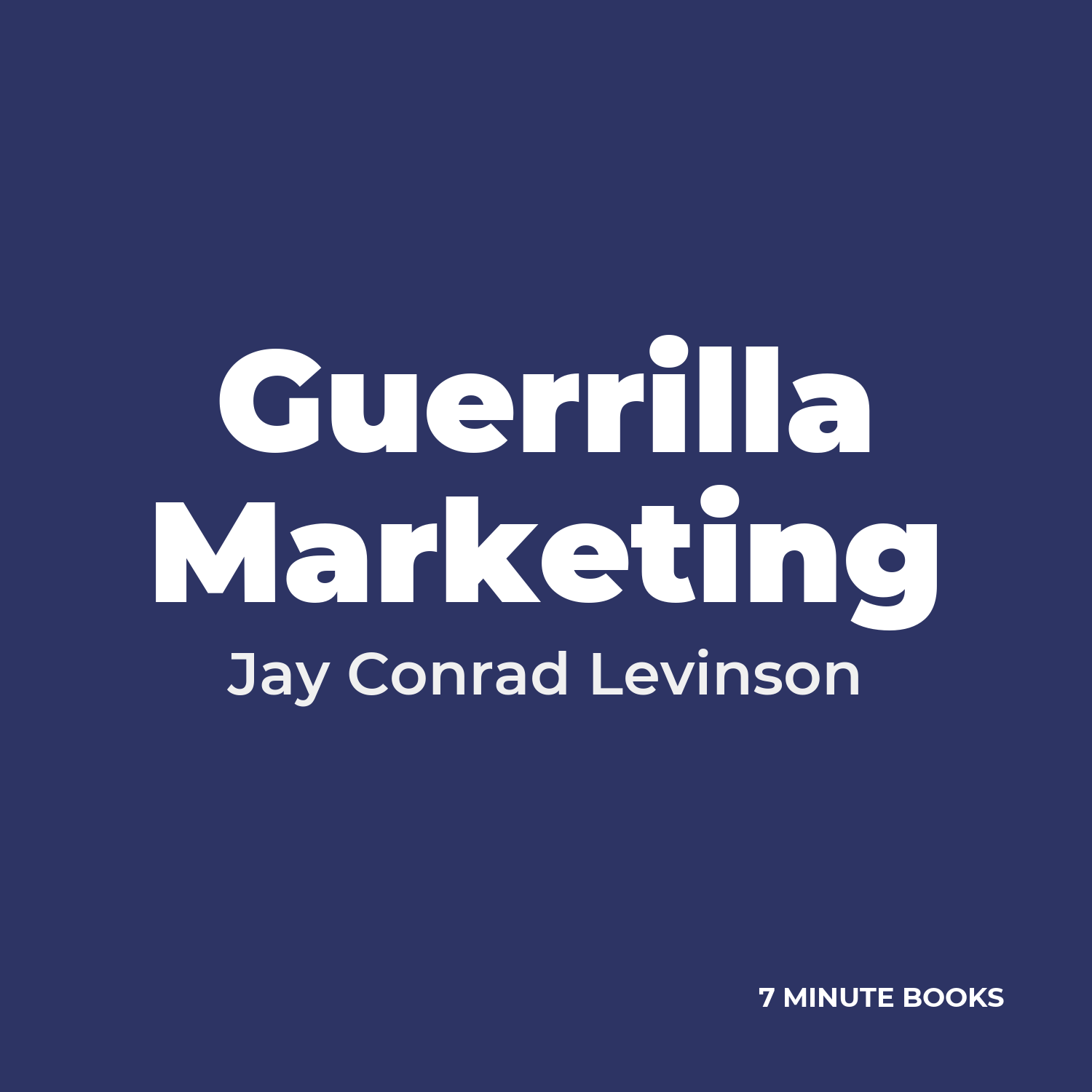Guerrilla Marketing cover
