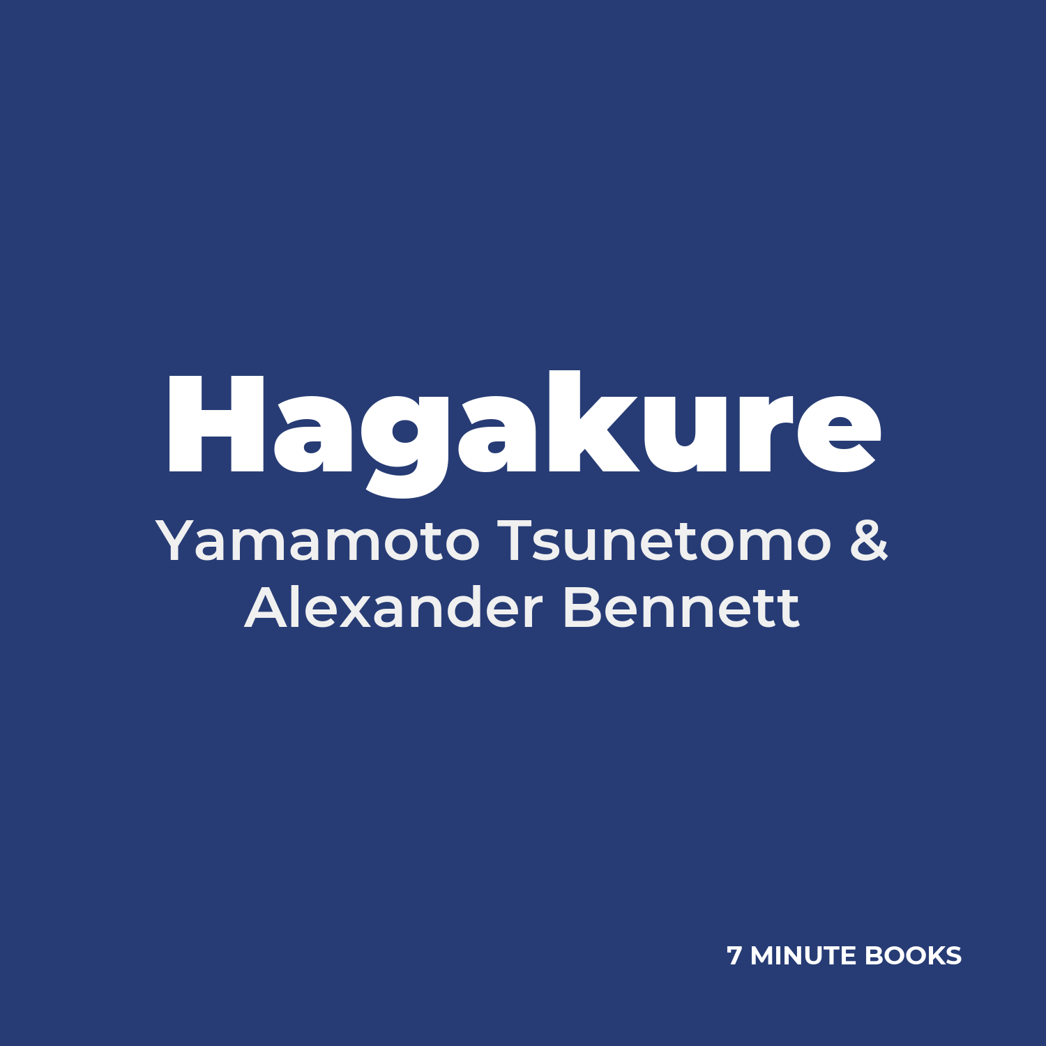 Hagakure cover