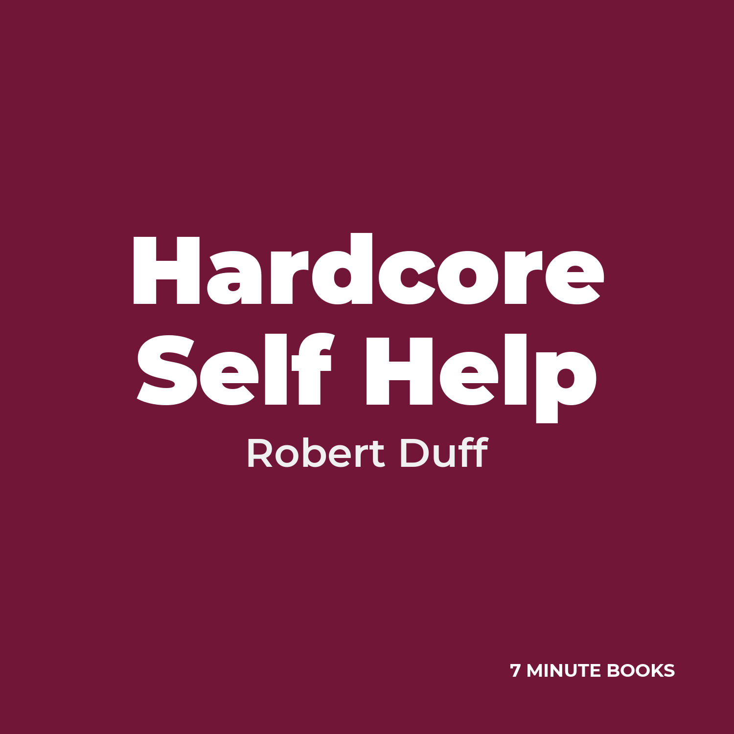 Hardcore Self Help cover