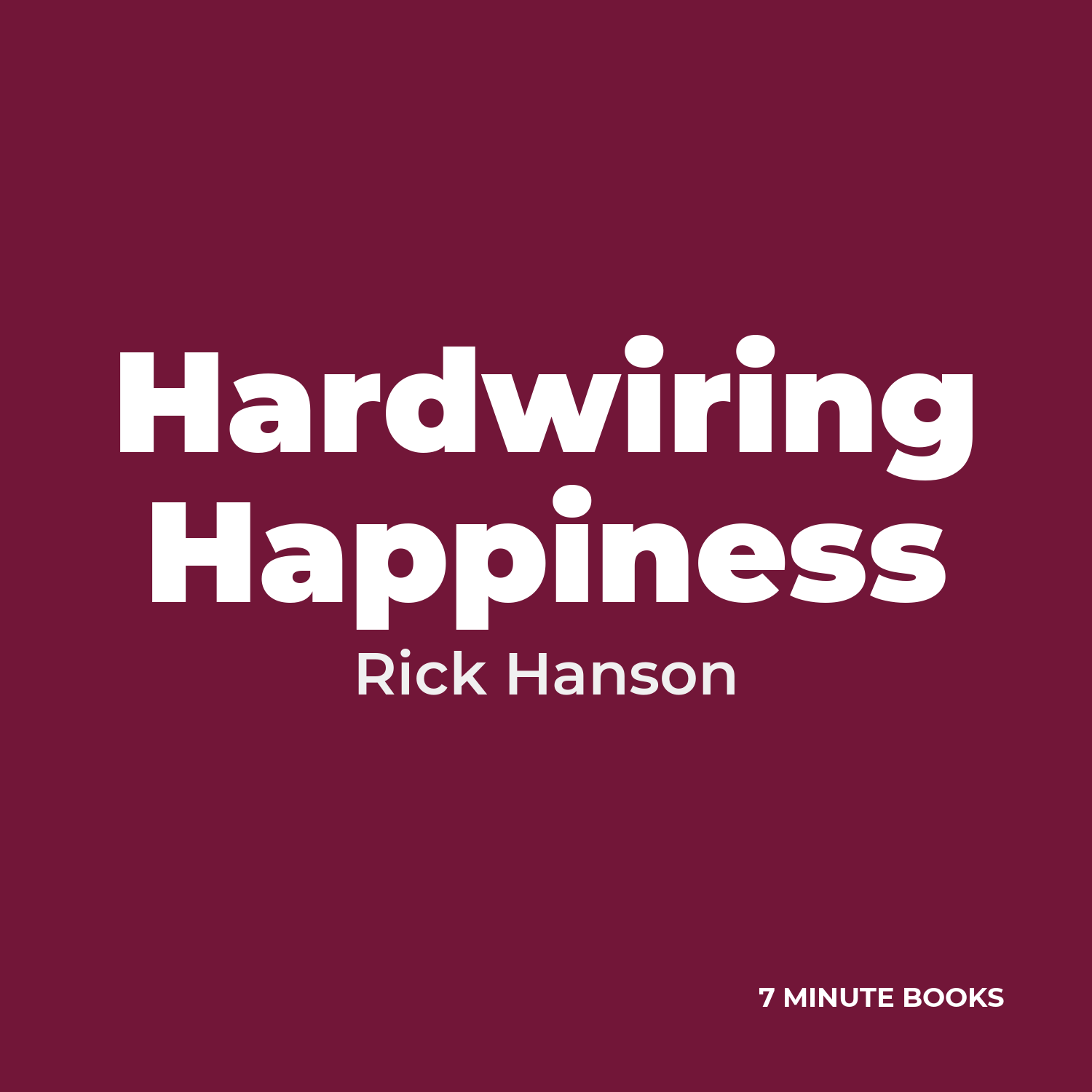 Hardwiring Happiness cover