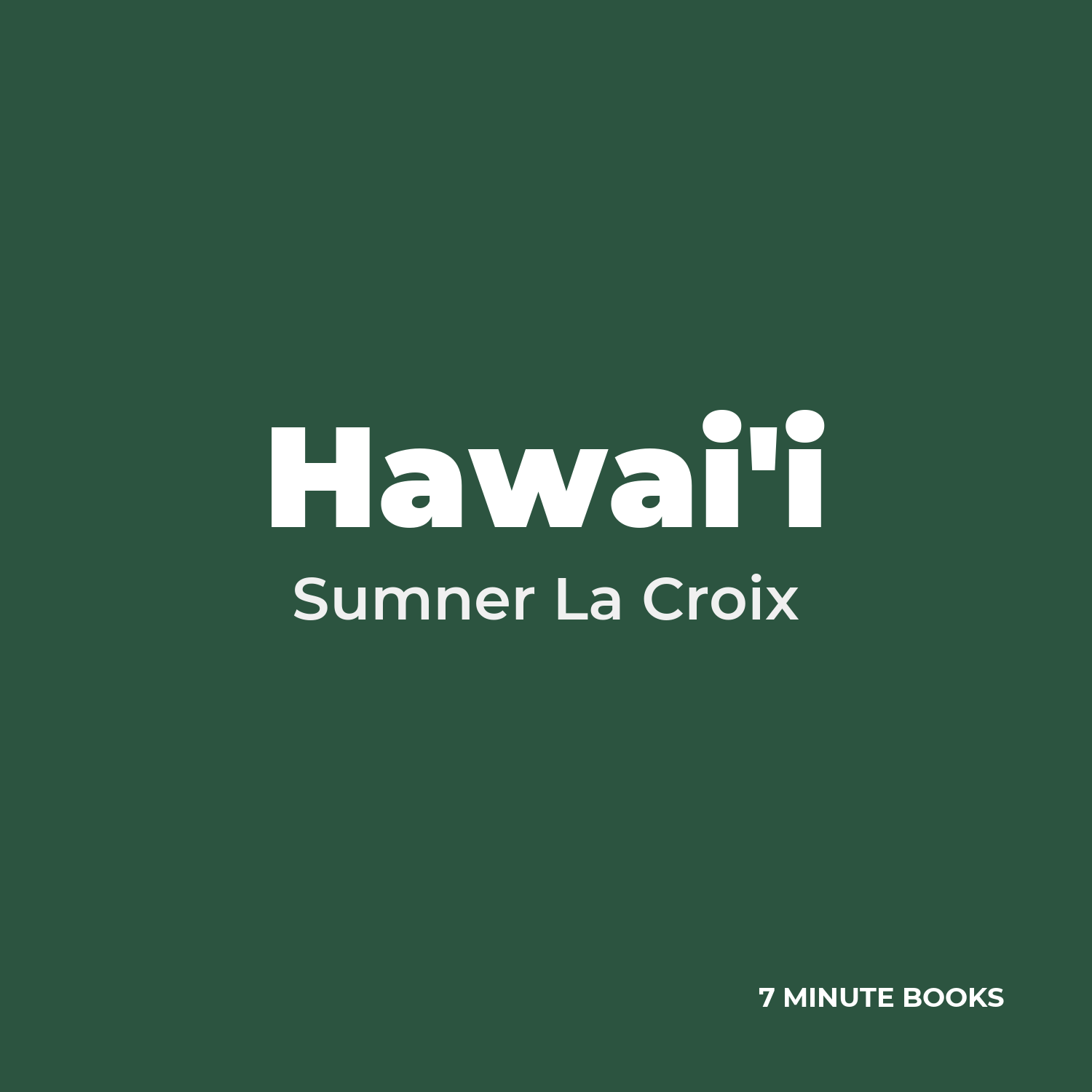 Hawai'i cover