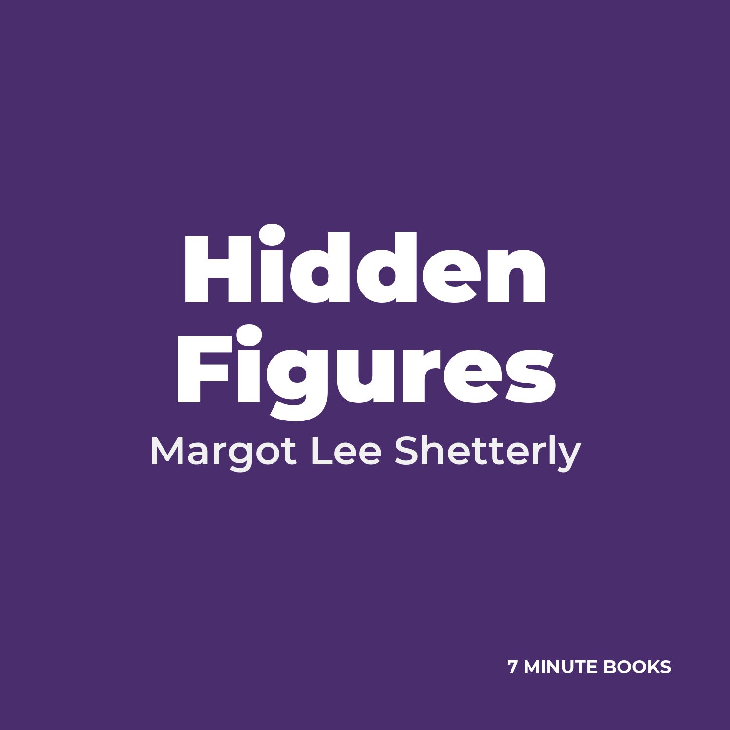 Hidden Figures cover