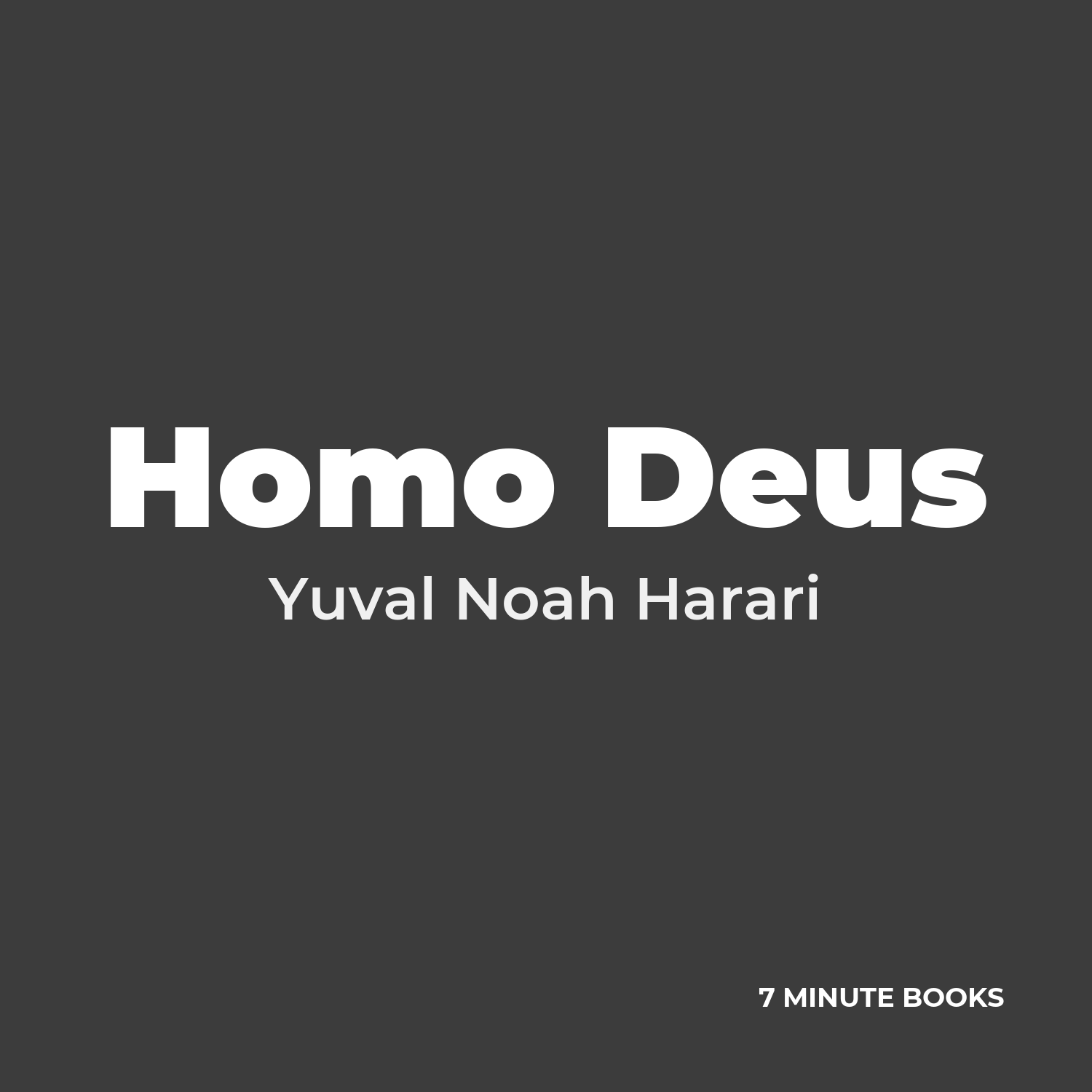 Homo Deus cover