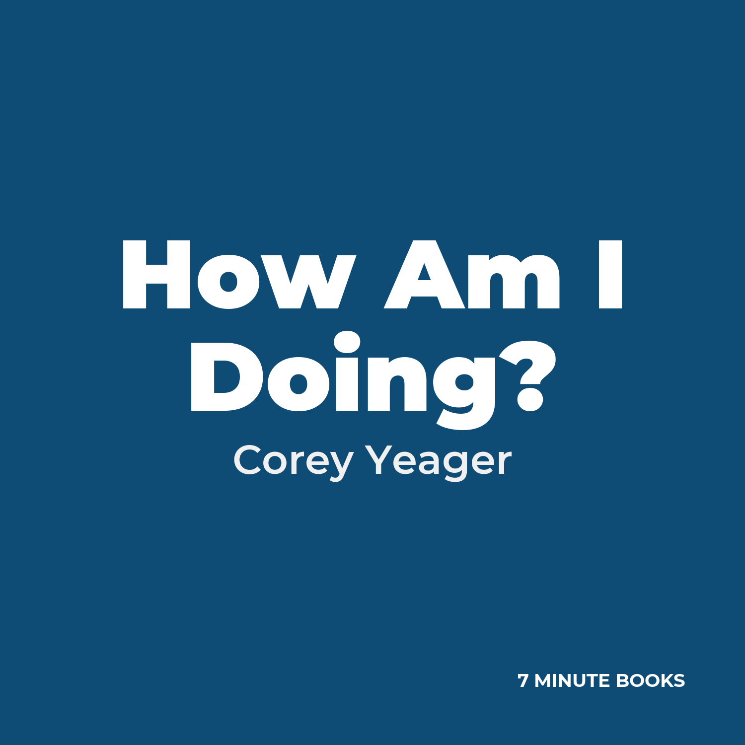 How Am I Doing? cover