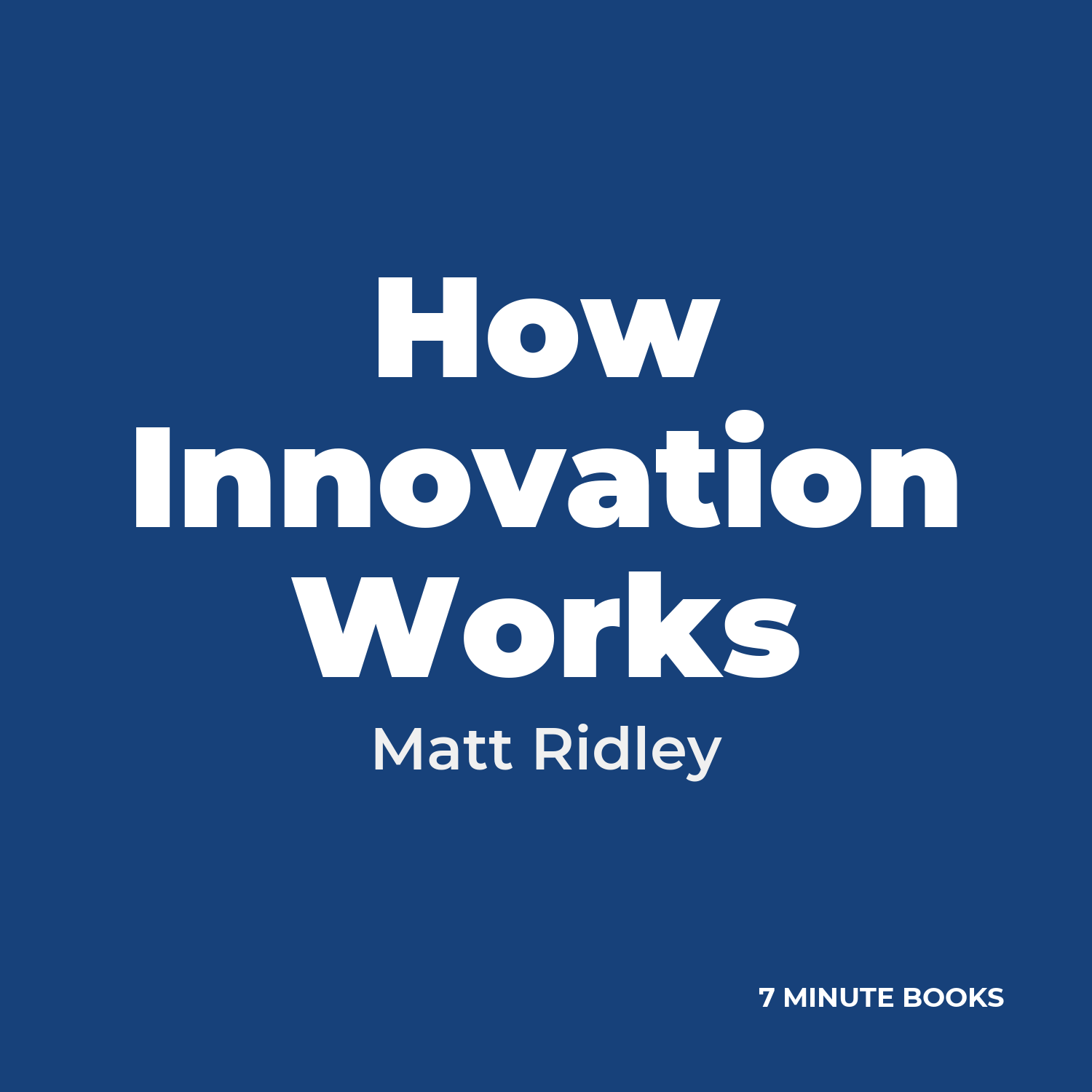 How Innovation Works cover