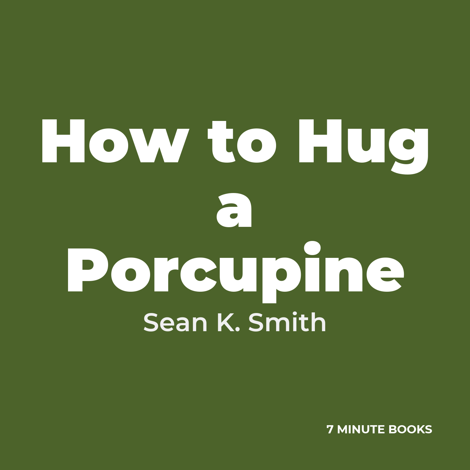 How to Hug a Porcupine cover