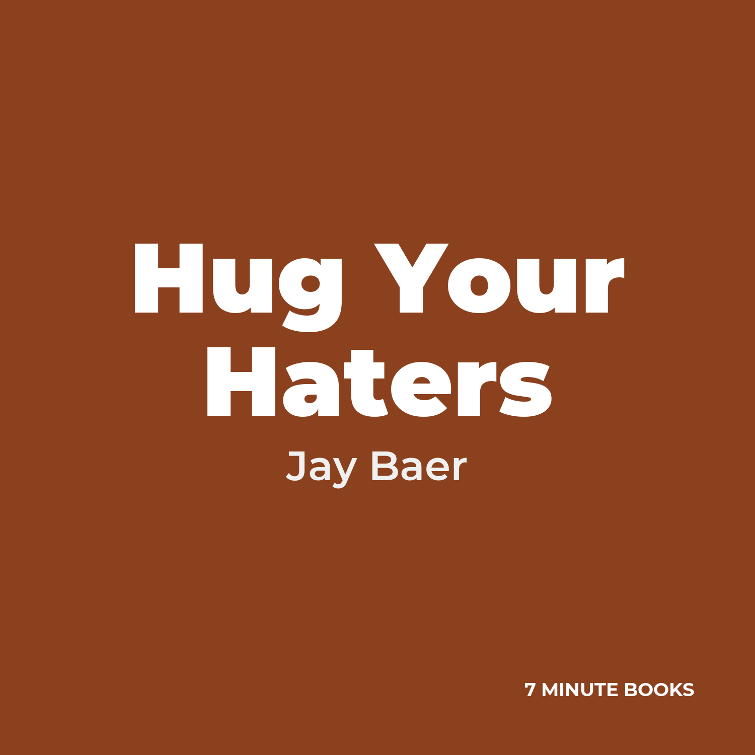 Hug Your Haters cover
