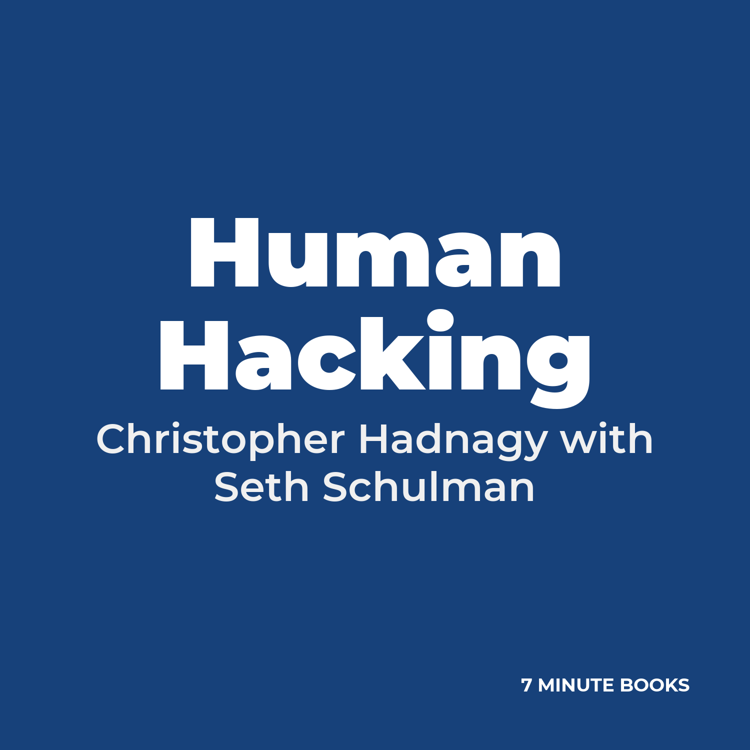 Human Hacking cover