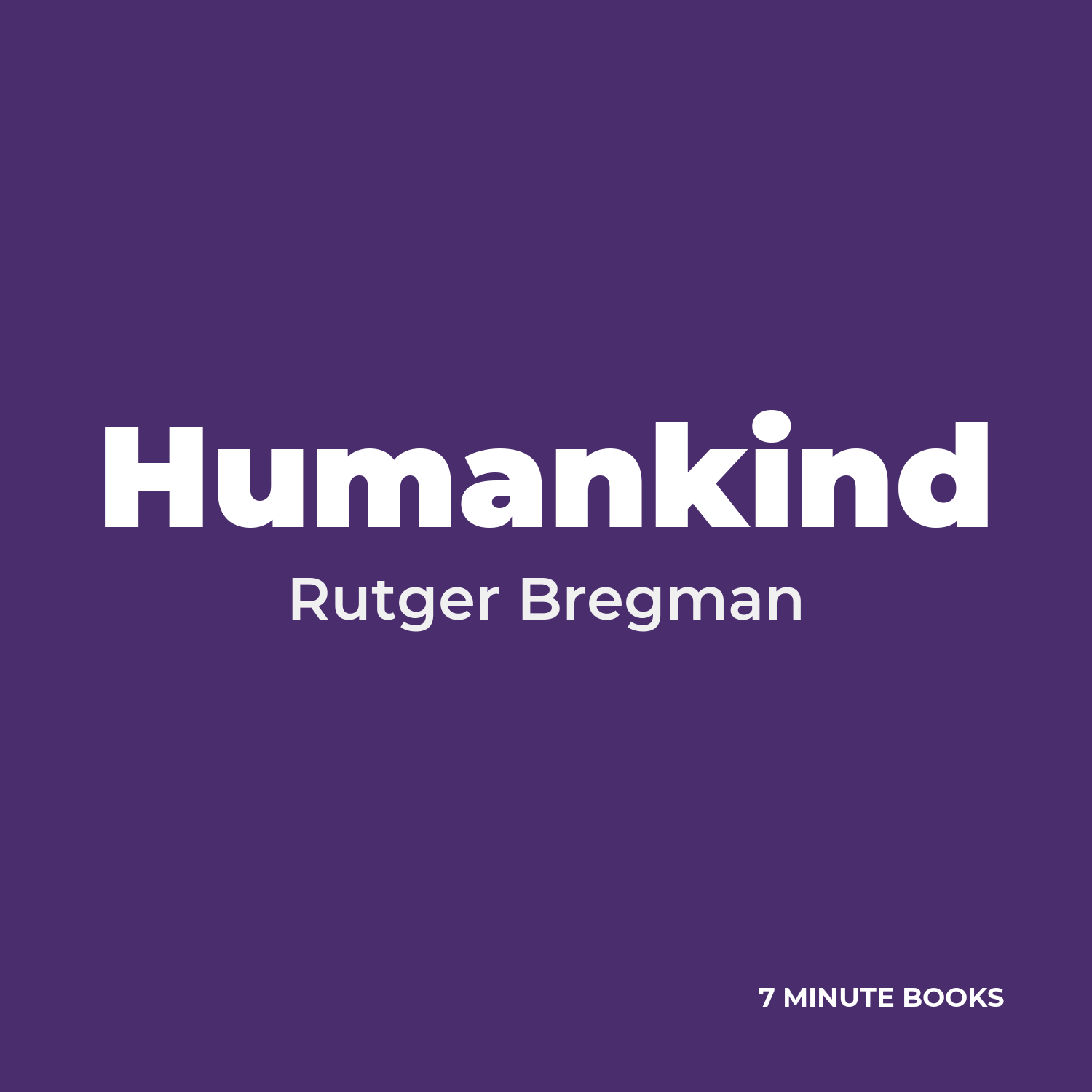 Humankind cover