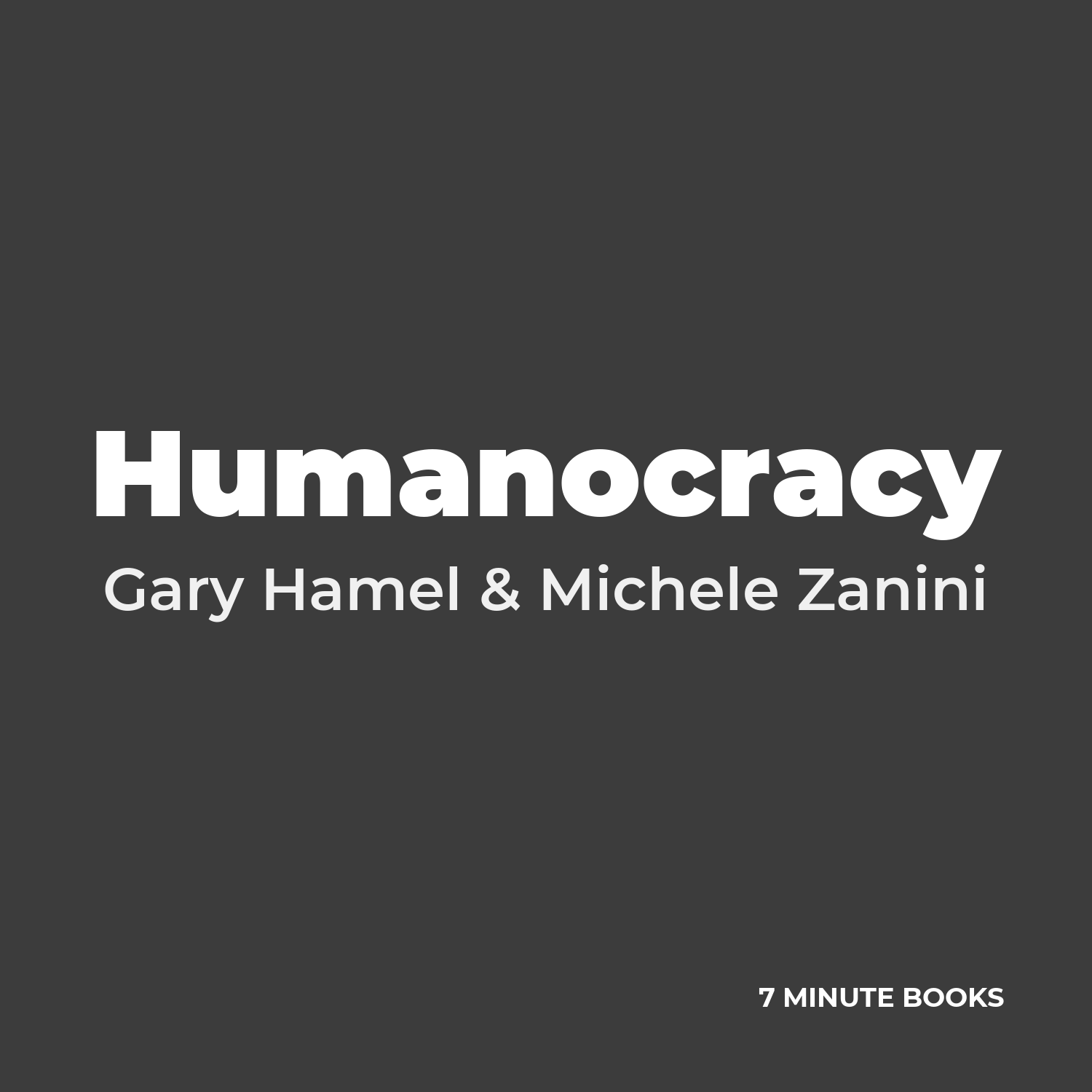 Humanocracy cover