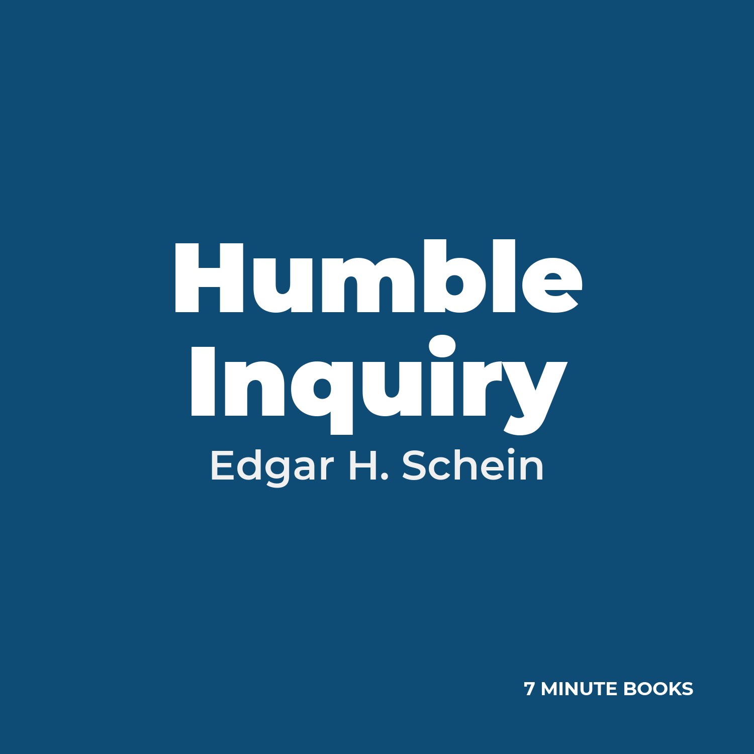 Humble Inquiry cover