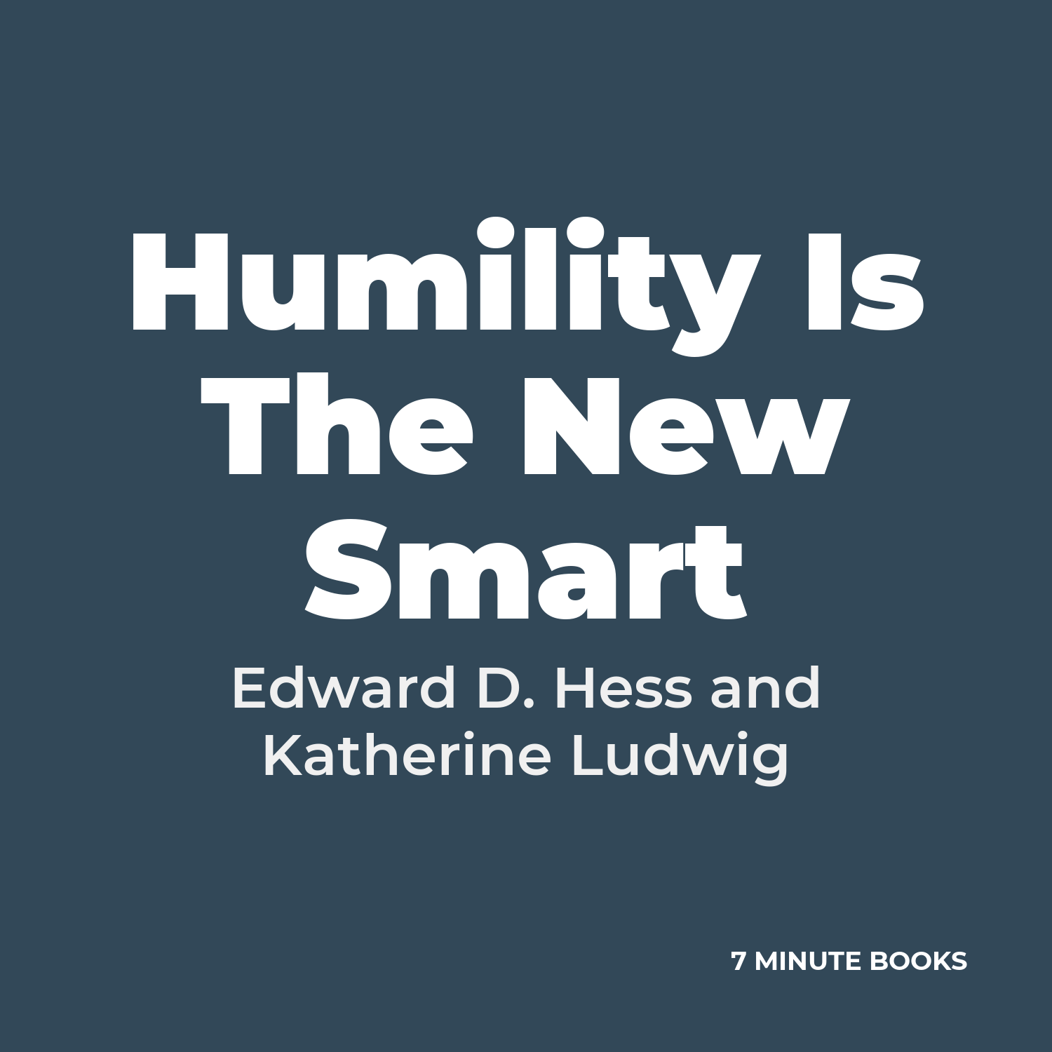 Humility Is The New Smart cover