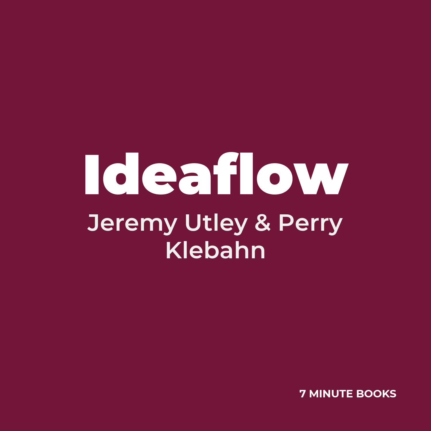 Ideaflow cover