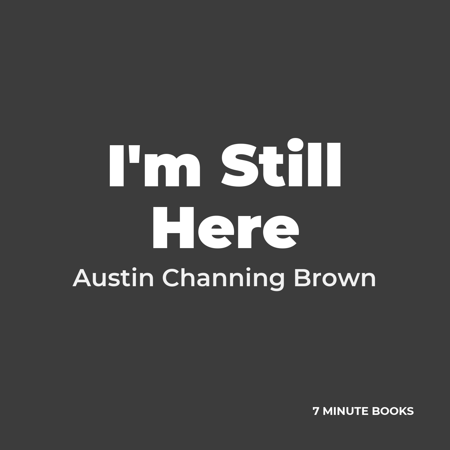I'm Still Here cover