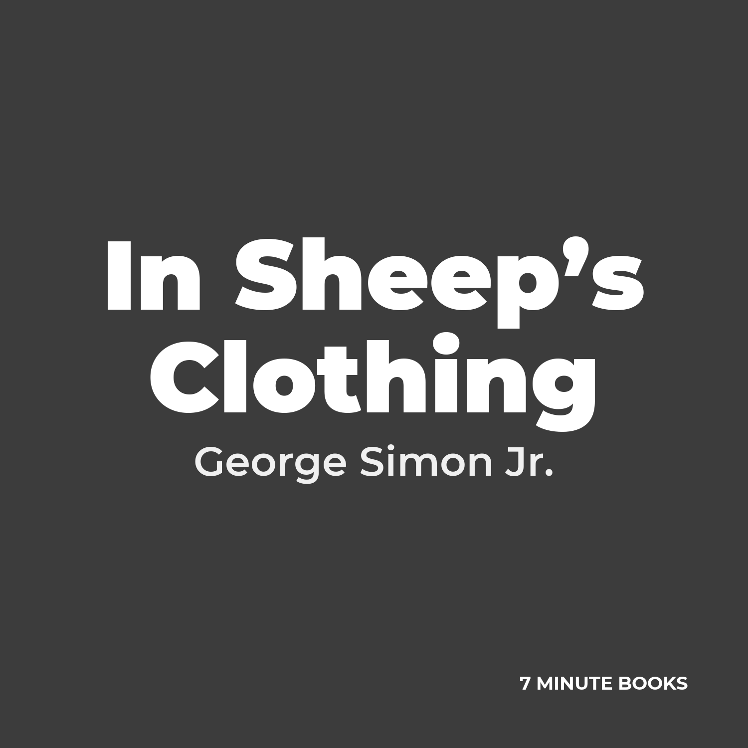 In Sheep’s Clothing cover