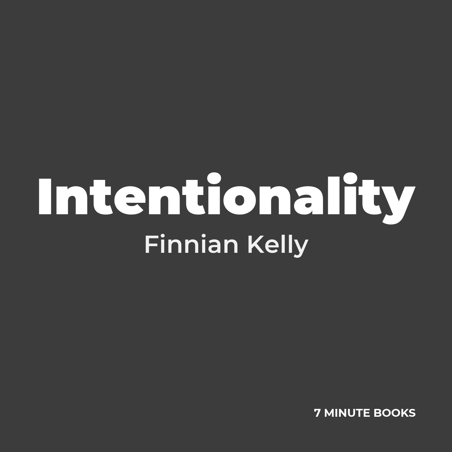 Intentionality cover