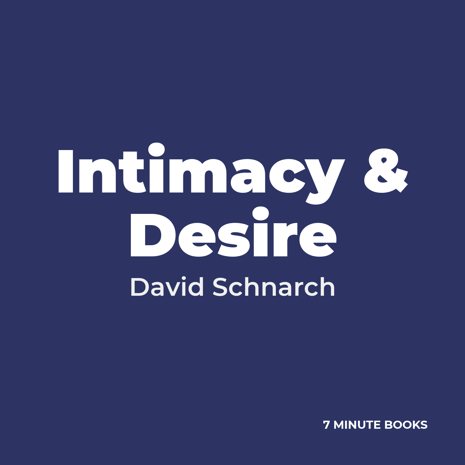Intimacy & Desire cover