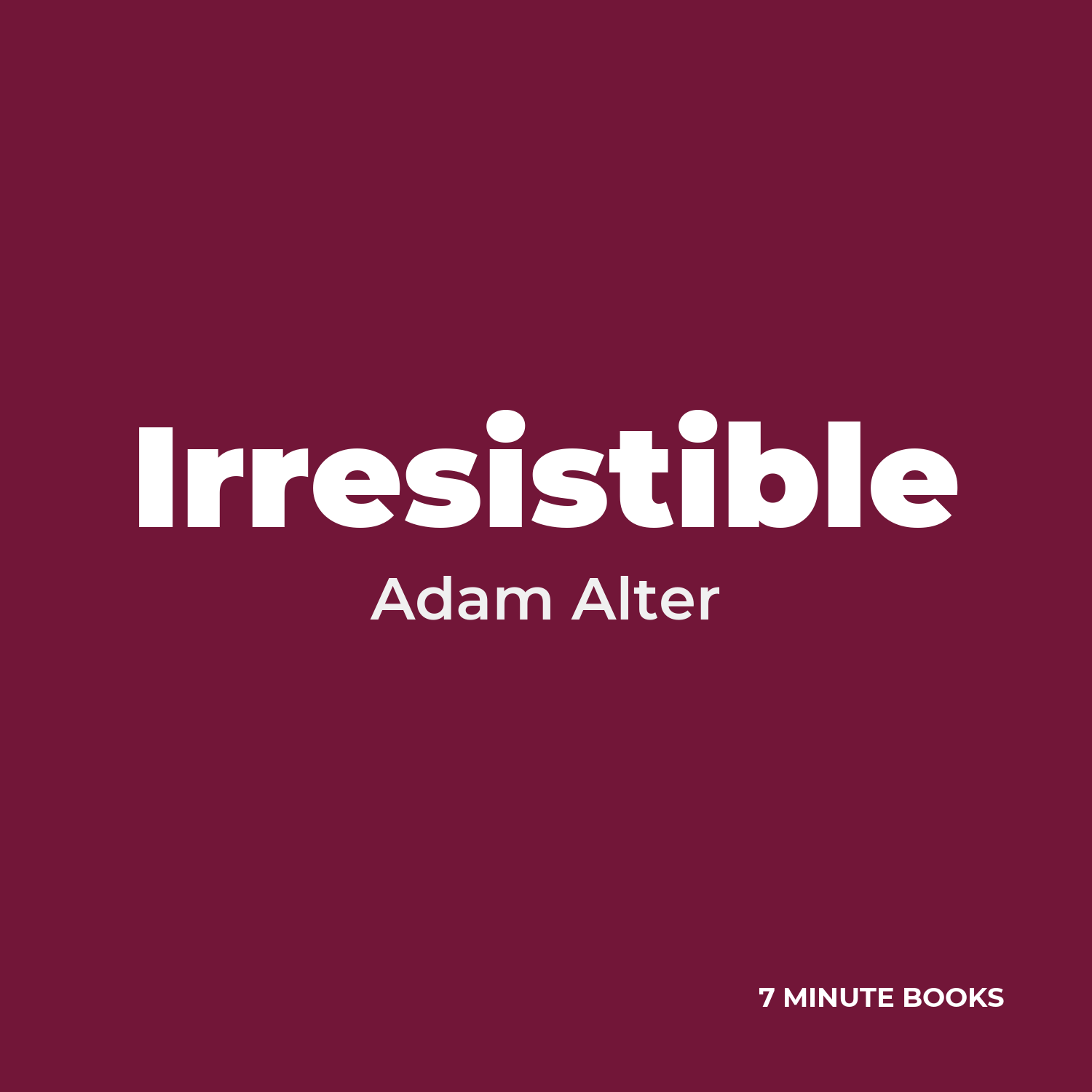 Irresistible cover