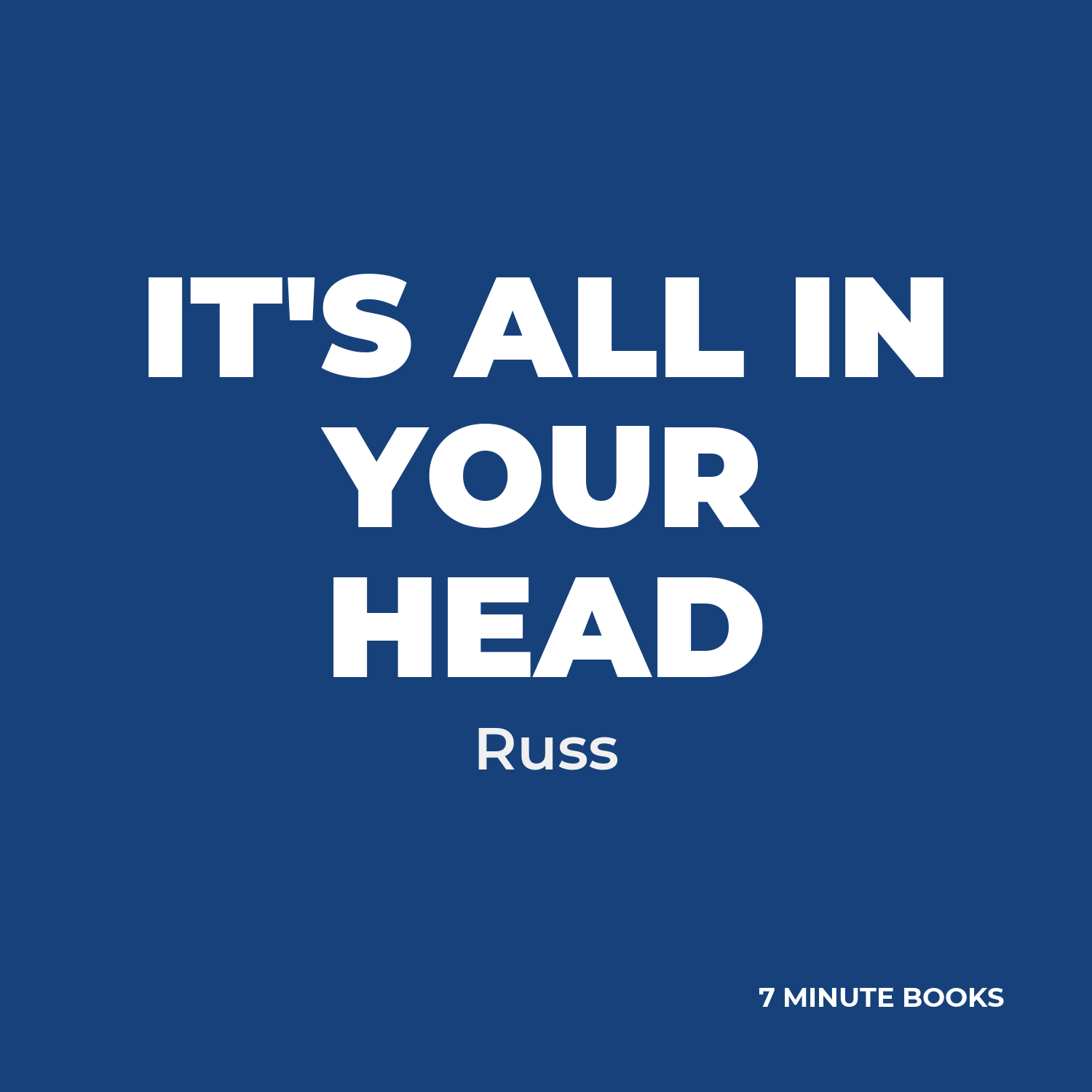 IT'S ALL IN YOUR HEAD cover