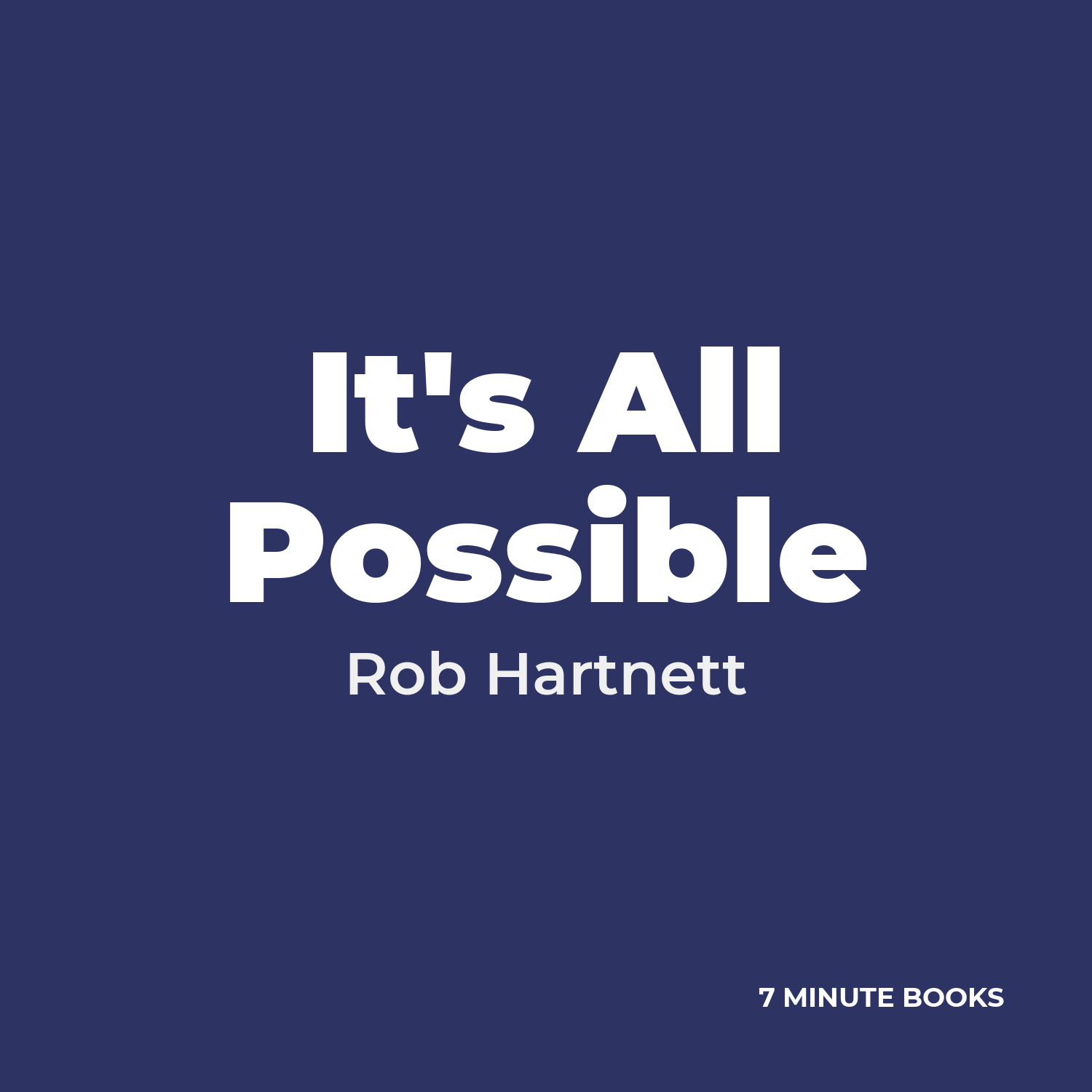It's All Possible cover