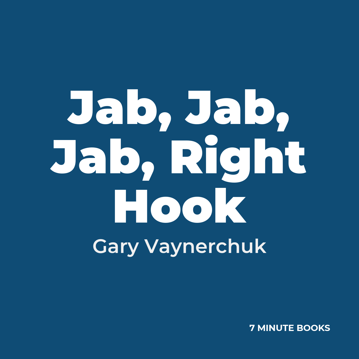 Jab, Jab, Jab, Right Hook cover