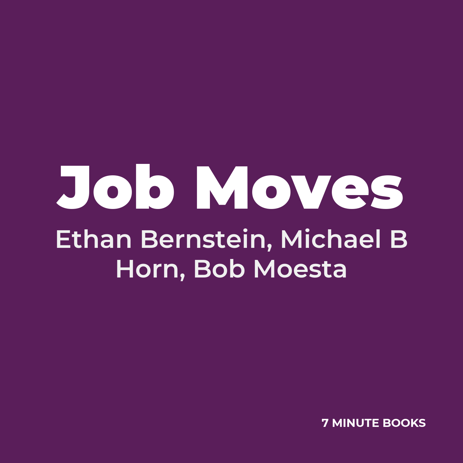 Job Moves cover