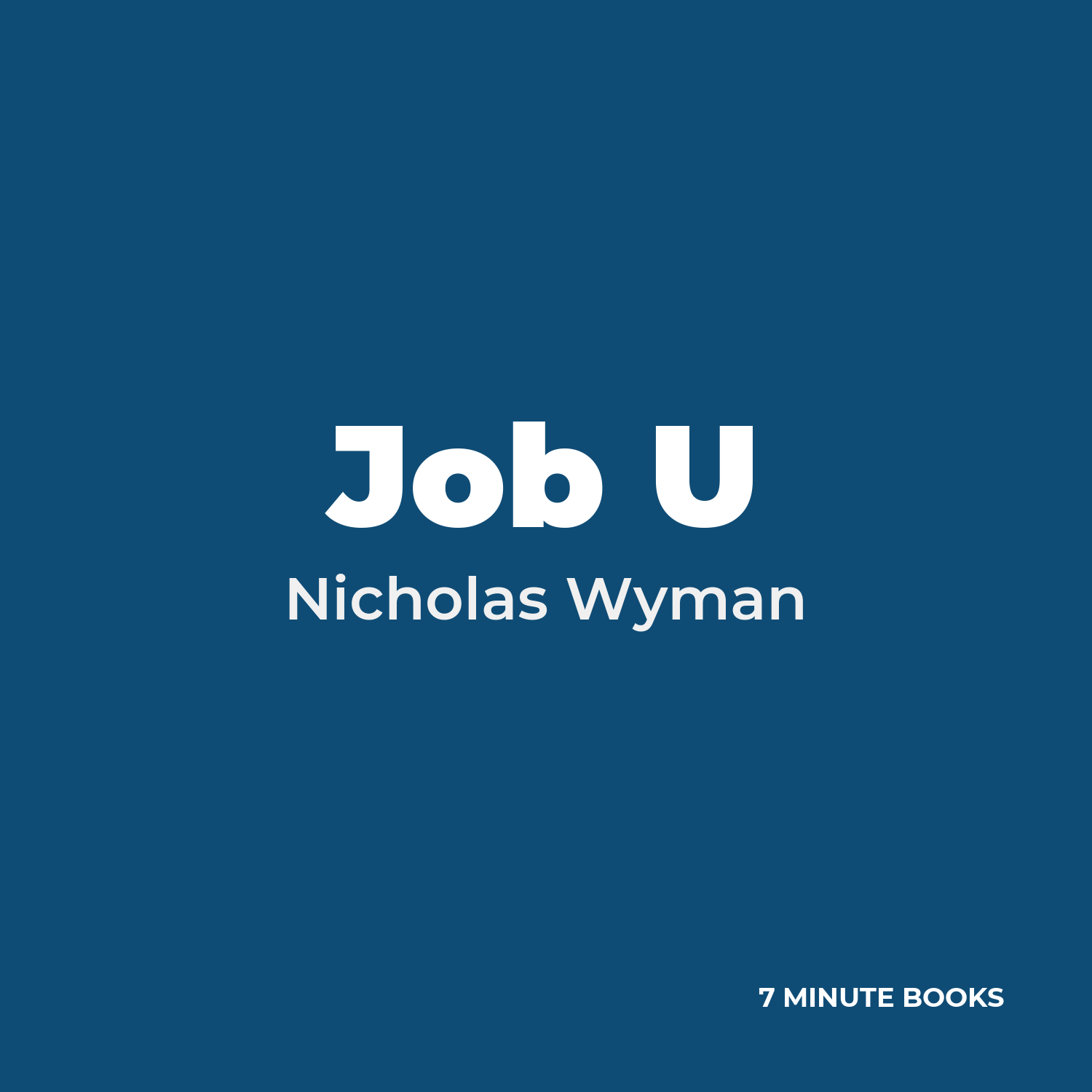 Job U cover