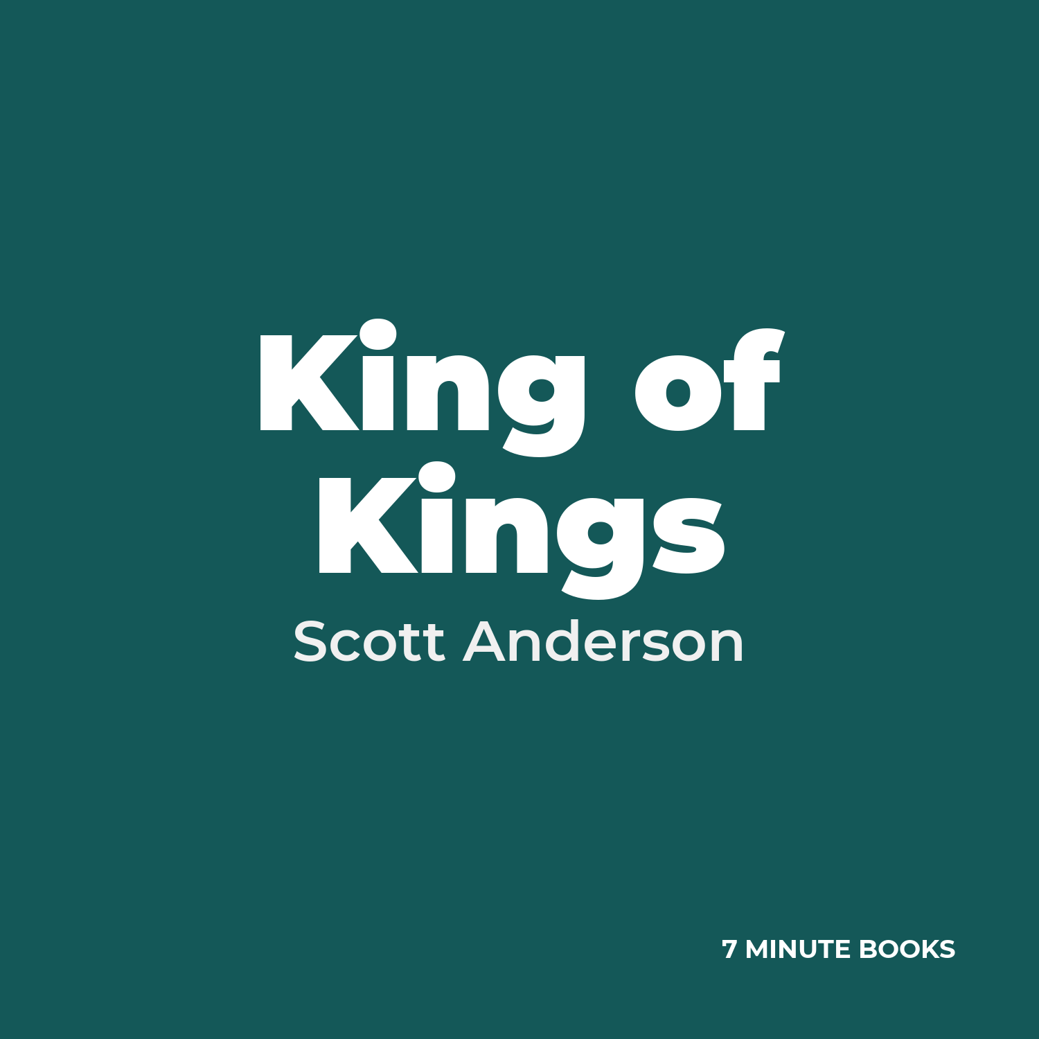 King of Kings cover