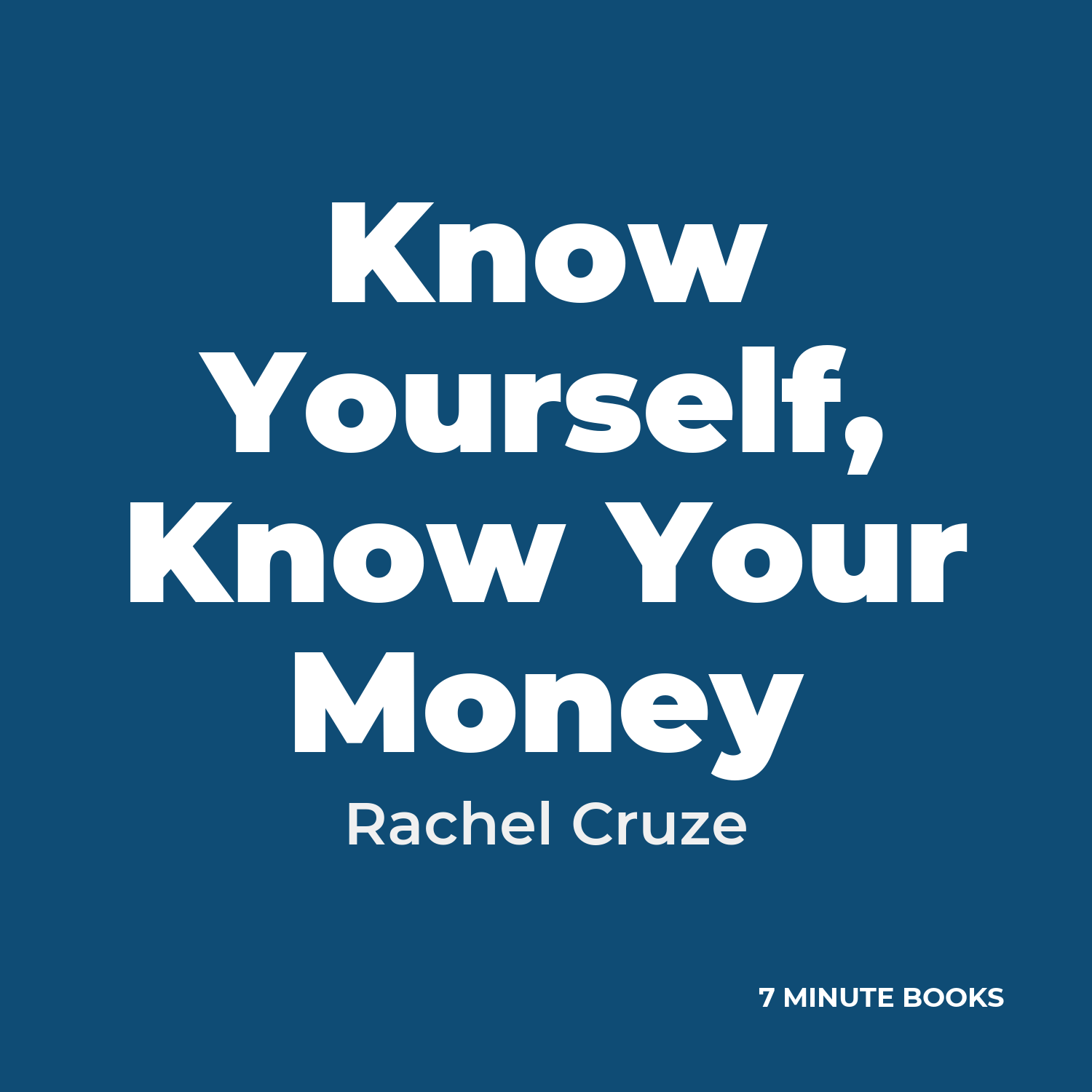 Know Yourself, Know Your Money cover