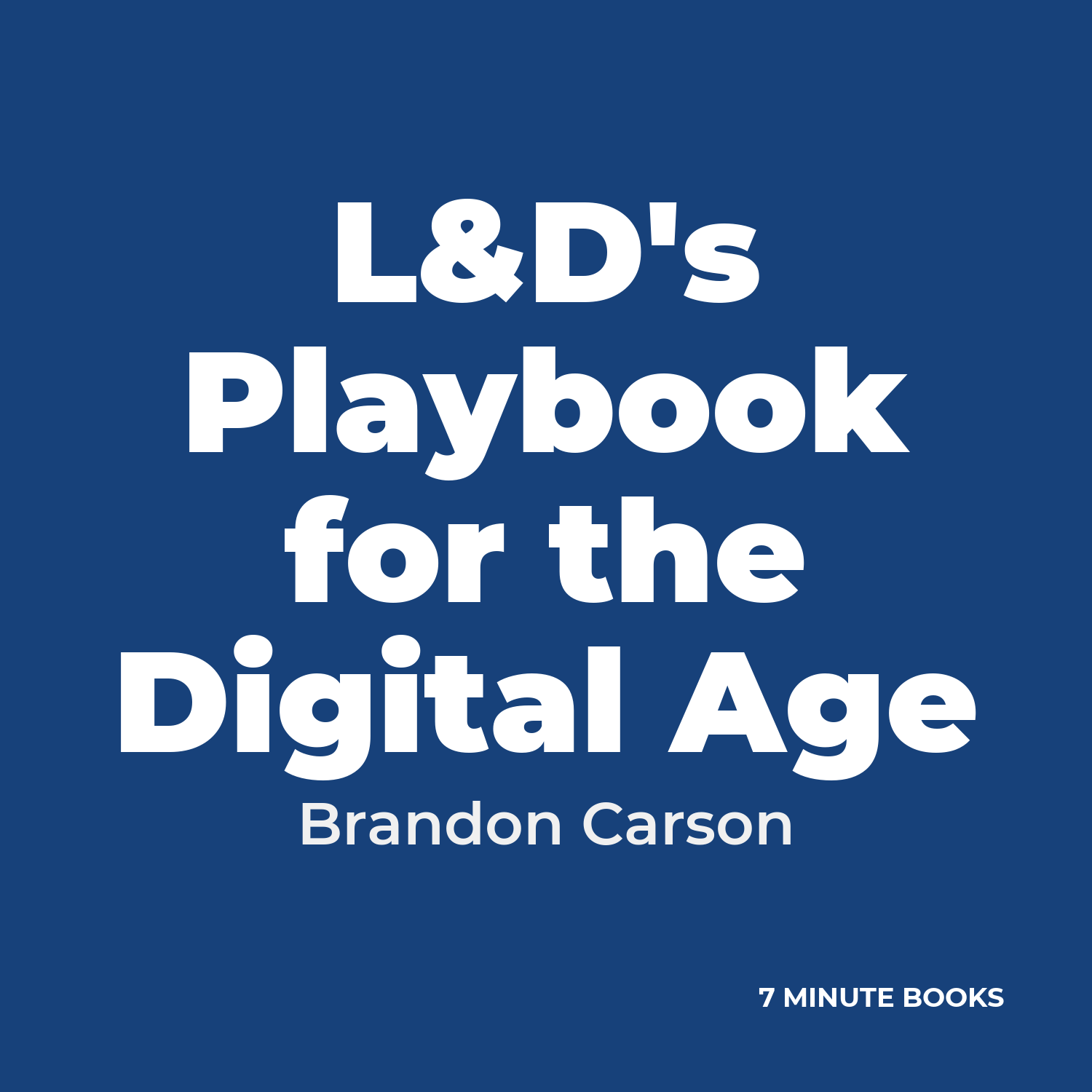 L&D's Playbook for the Digital Age cover