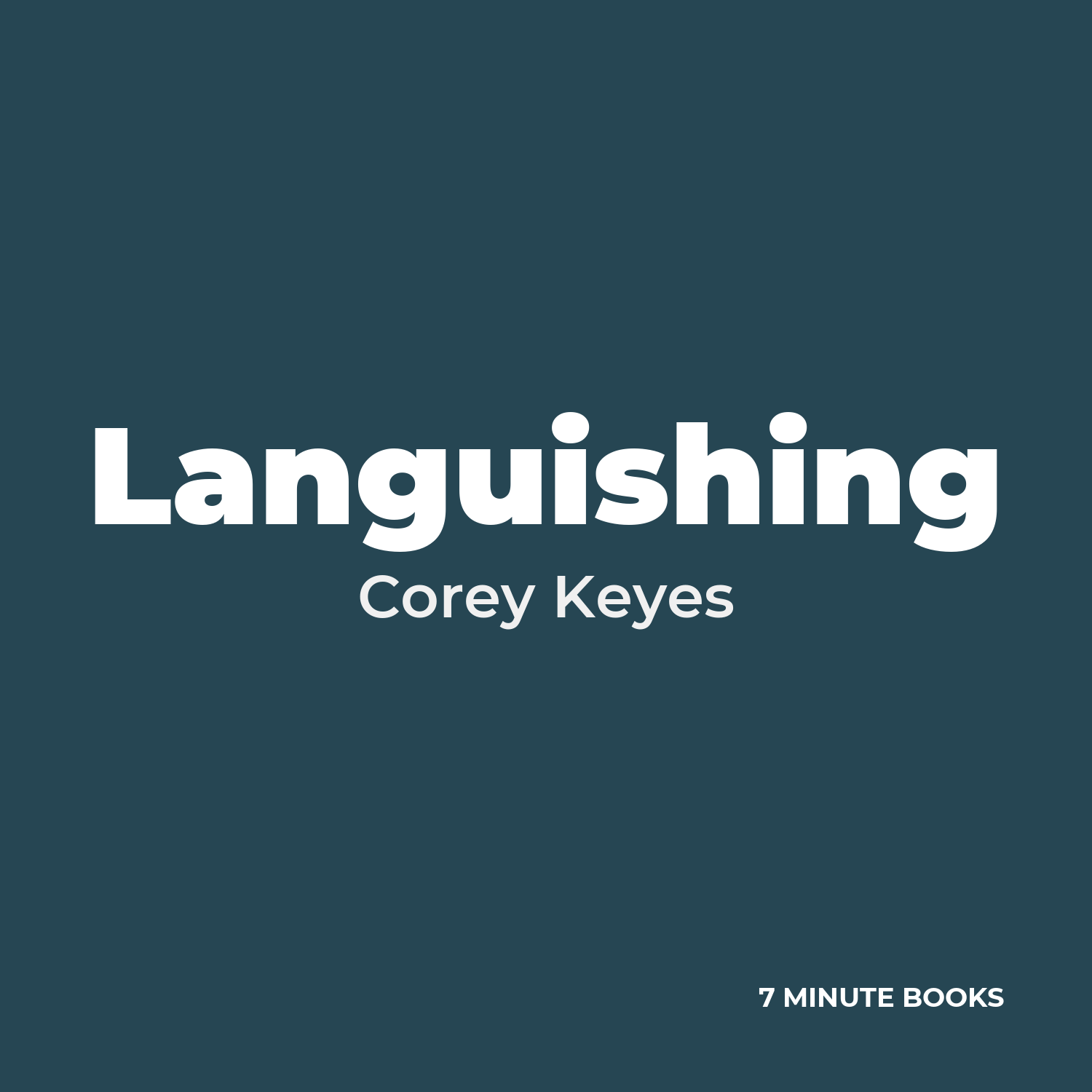 Languishing cover