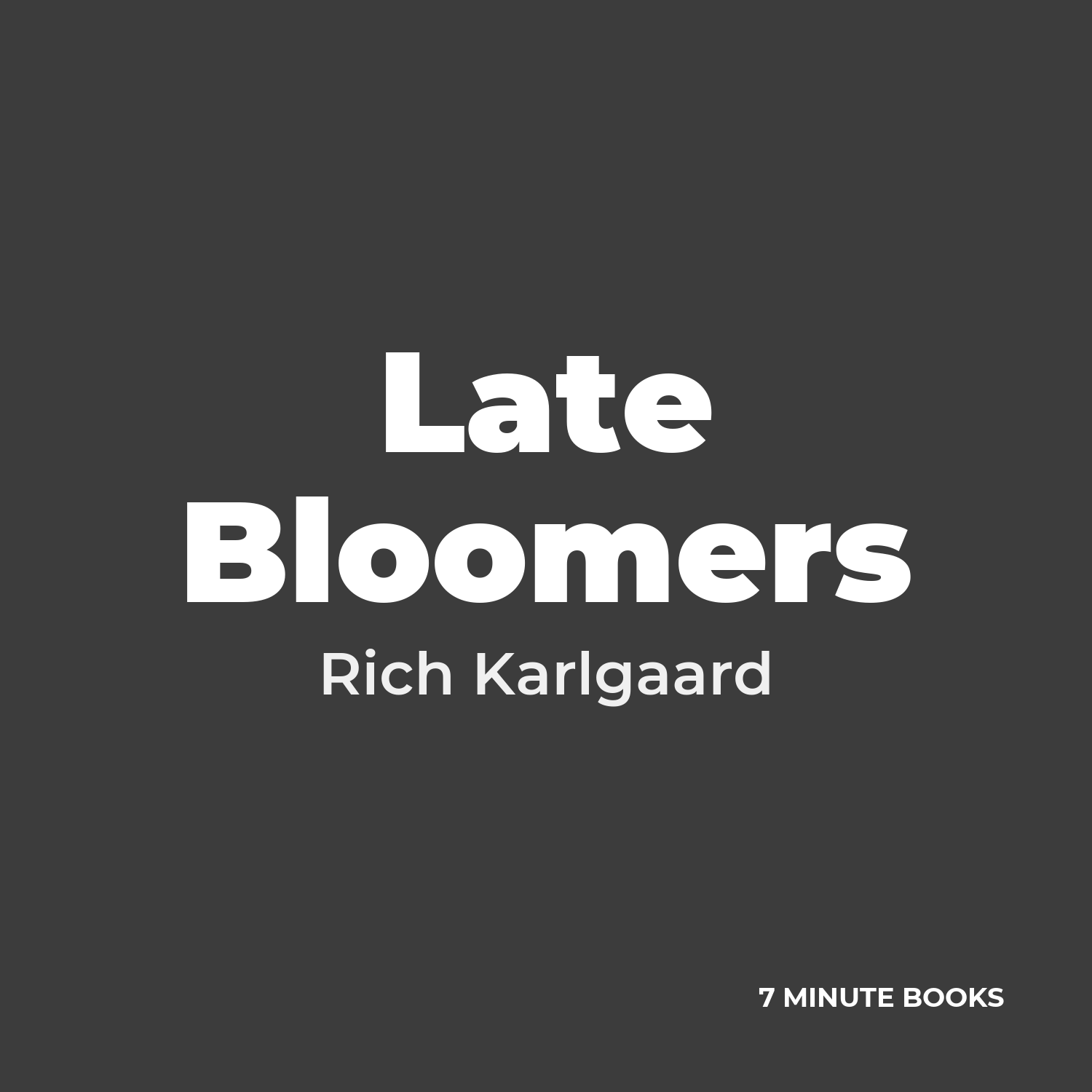 Late Bloomers cover