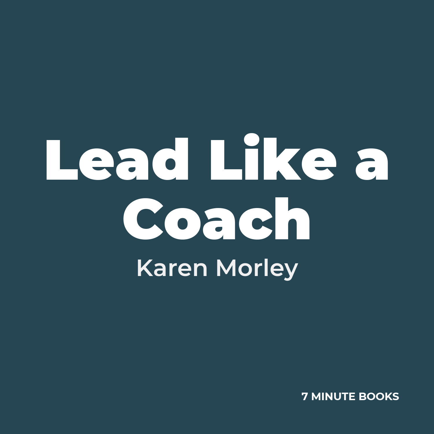 Lead Like a Coach cover
