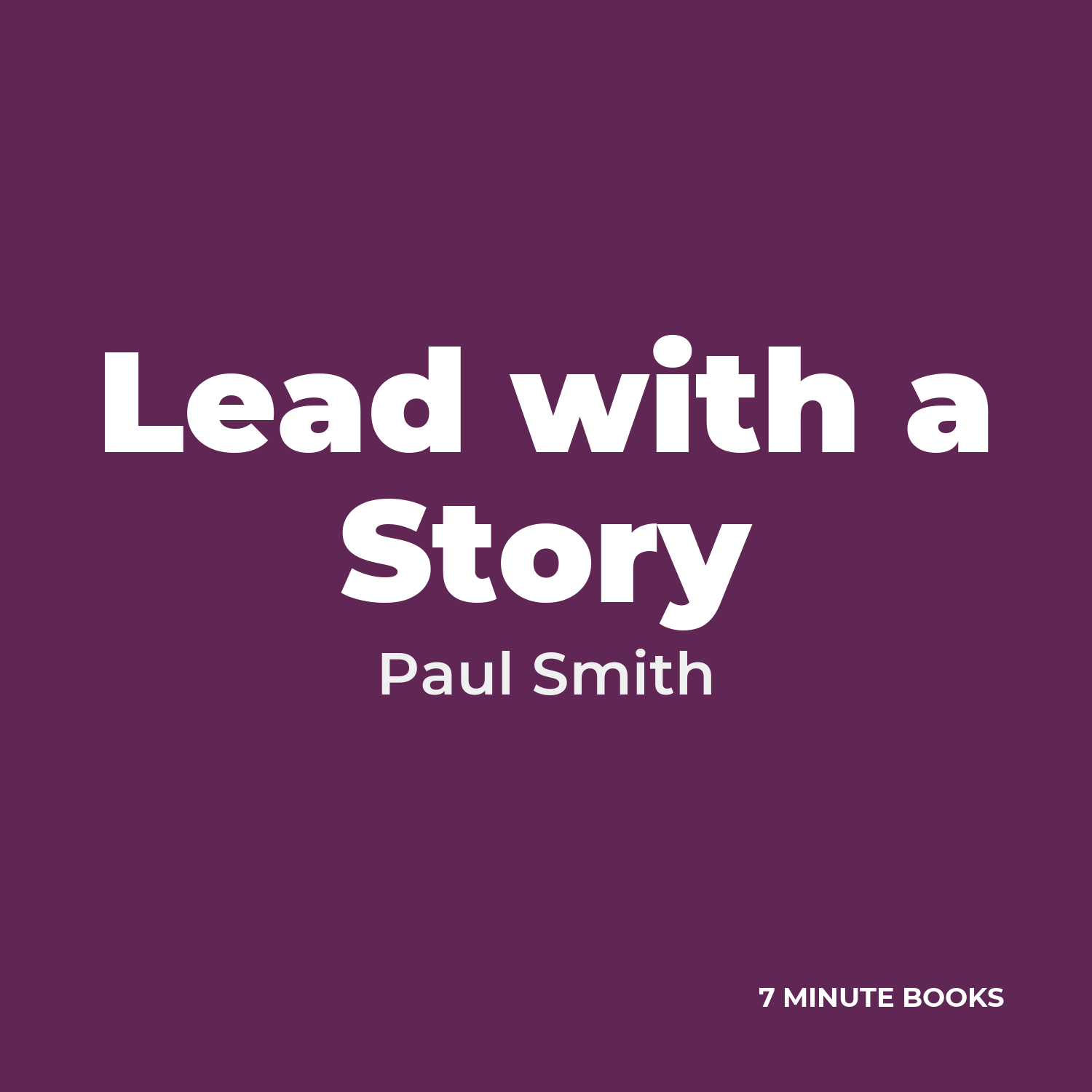 Lead with a Story cover