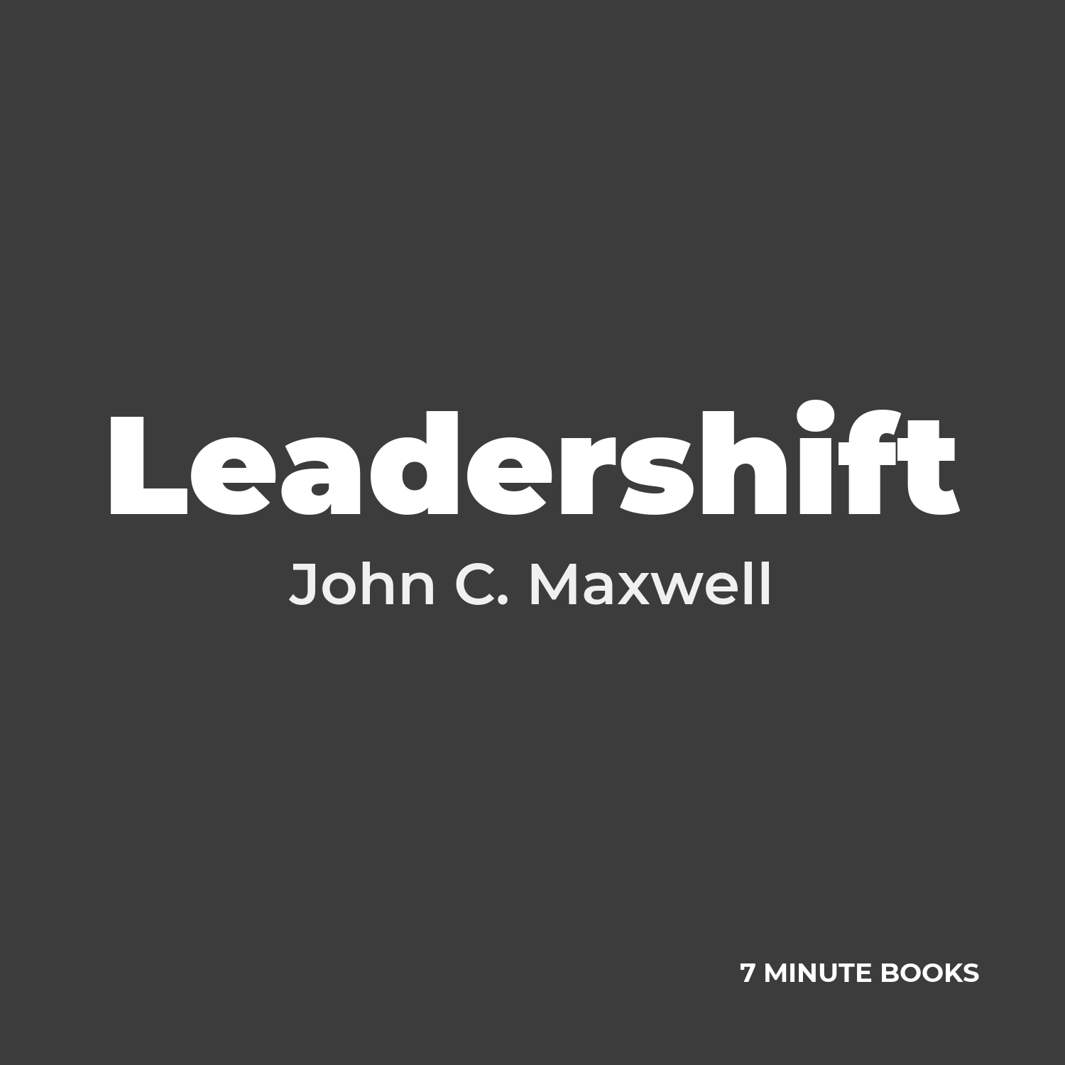 Leadershift cover