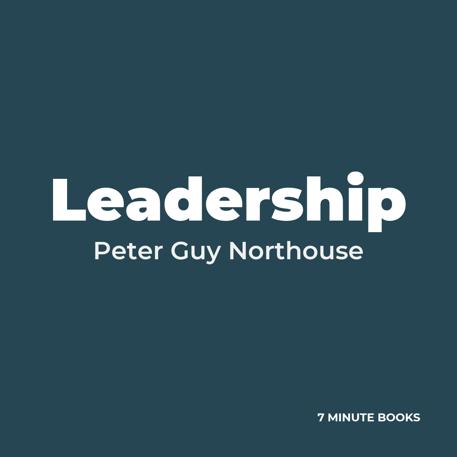 Leadership — by Peter Guy Northouse