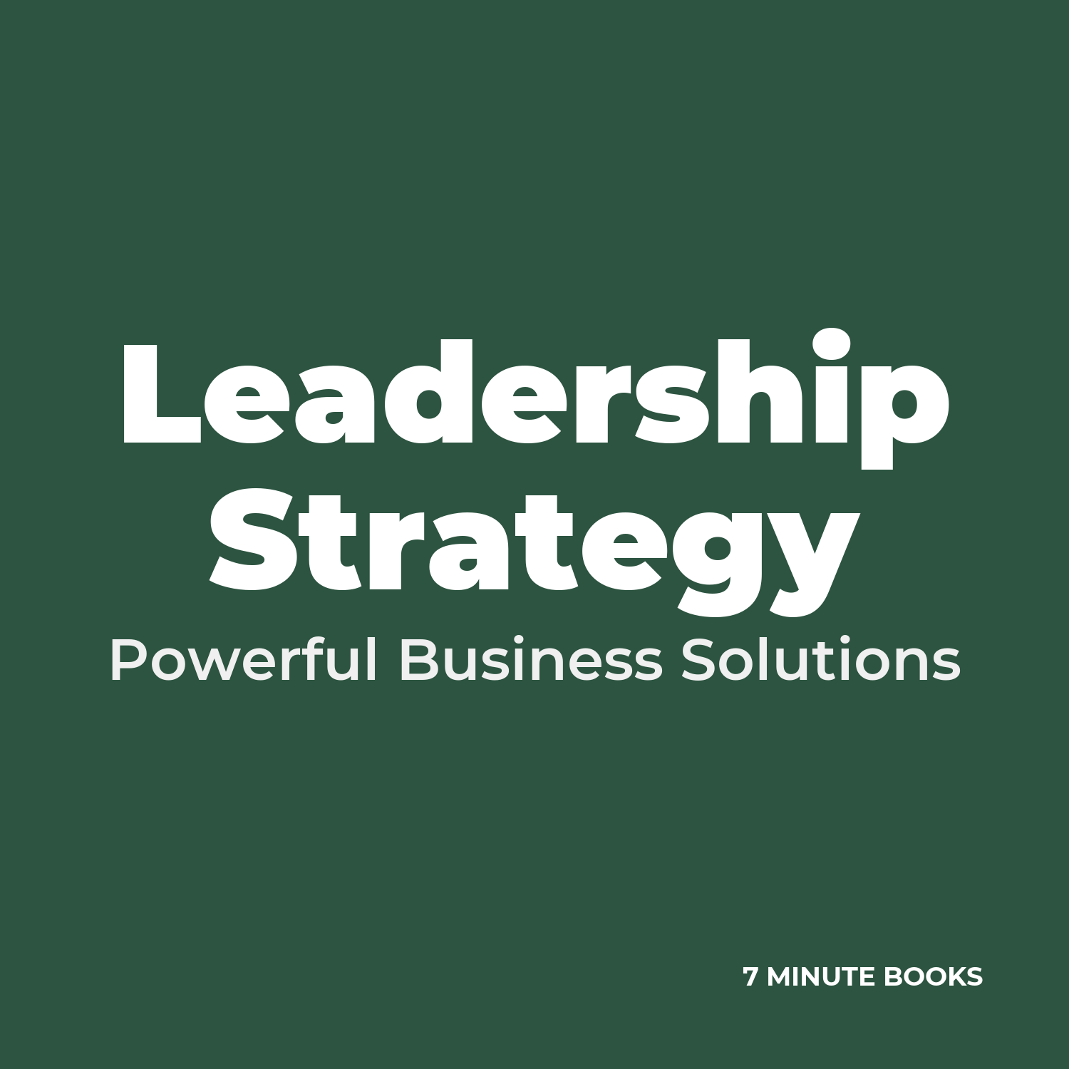 Leadership Strategy cover