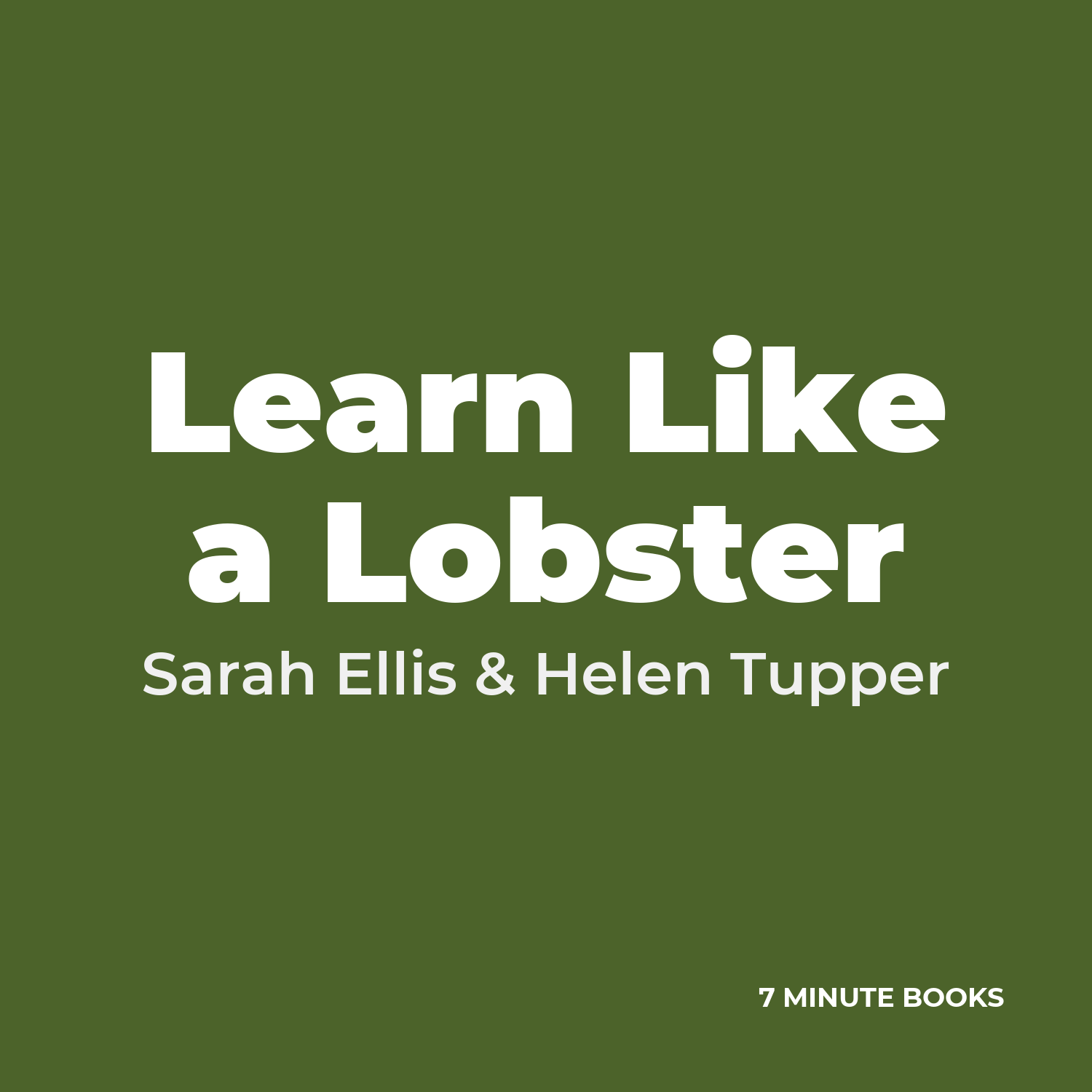 Learn Like a Lobster cover