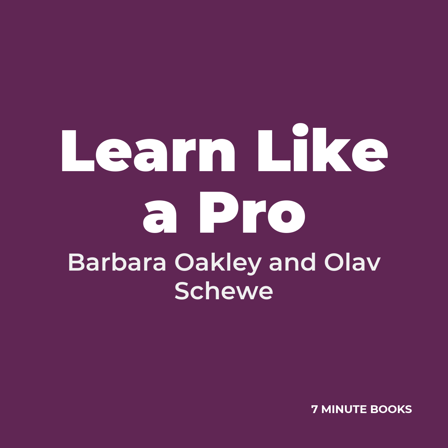 Learn Like a Pro cover
