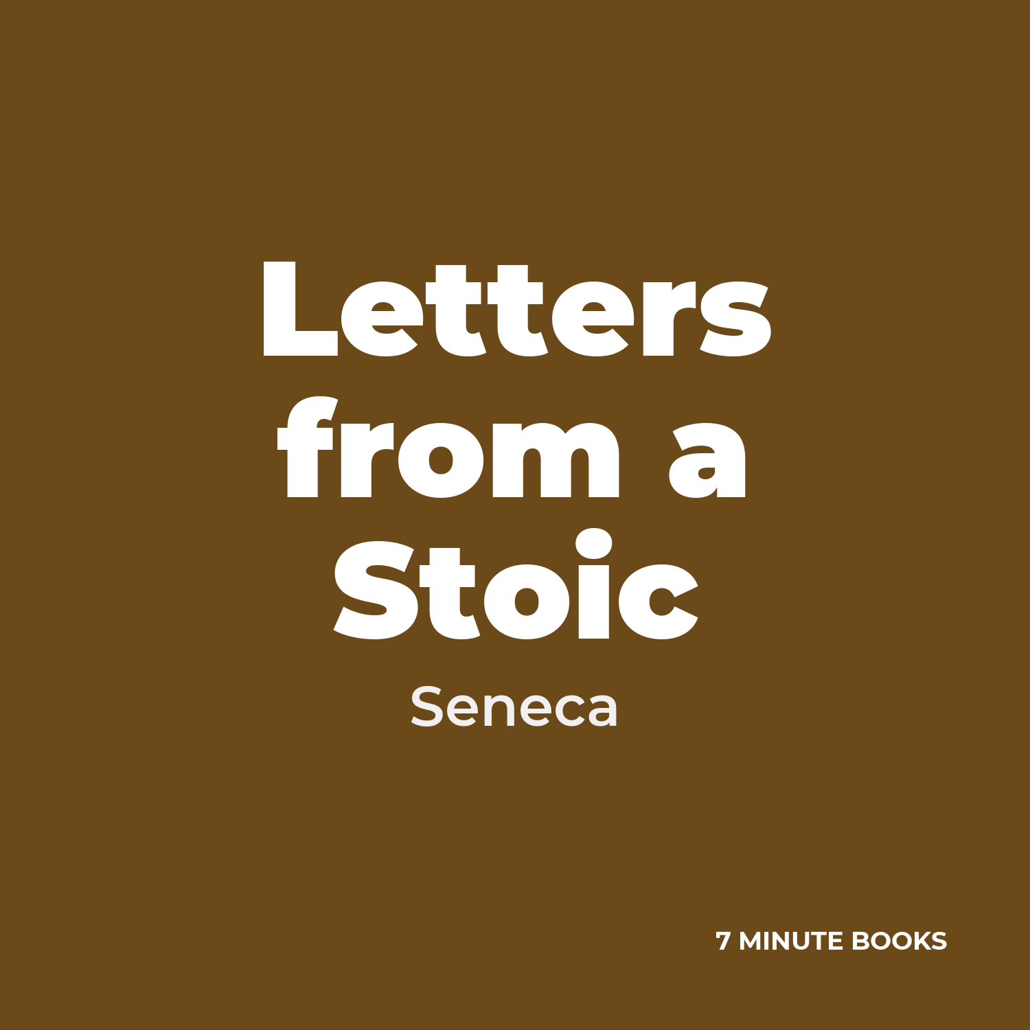 Letters from a Stoic cover