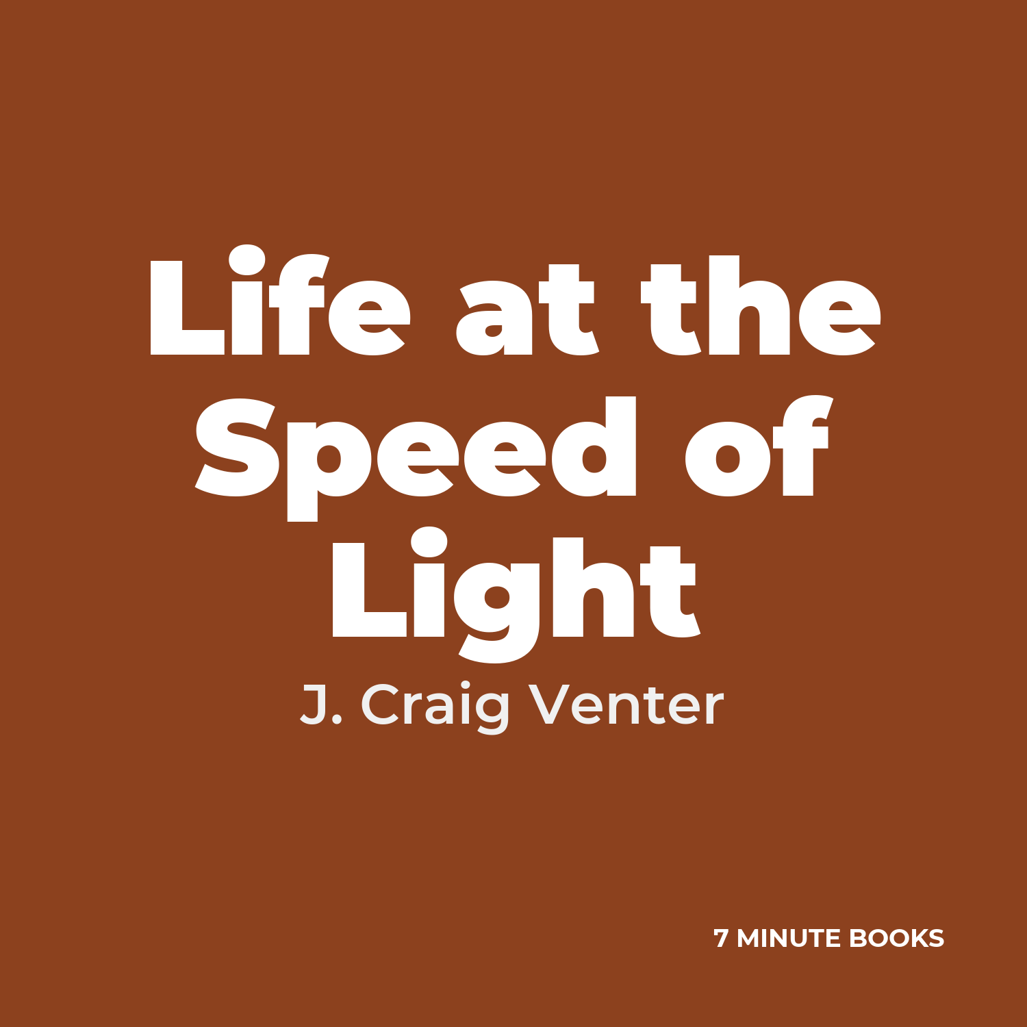 Life at the Speed of Light cover